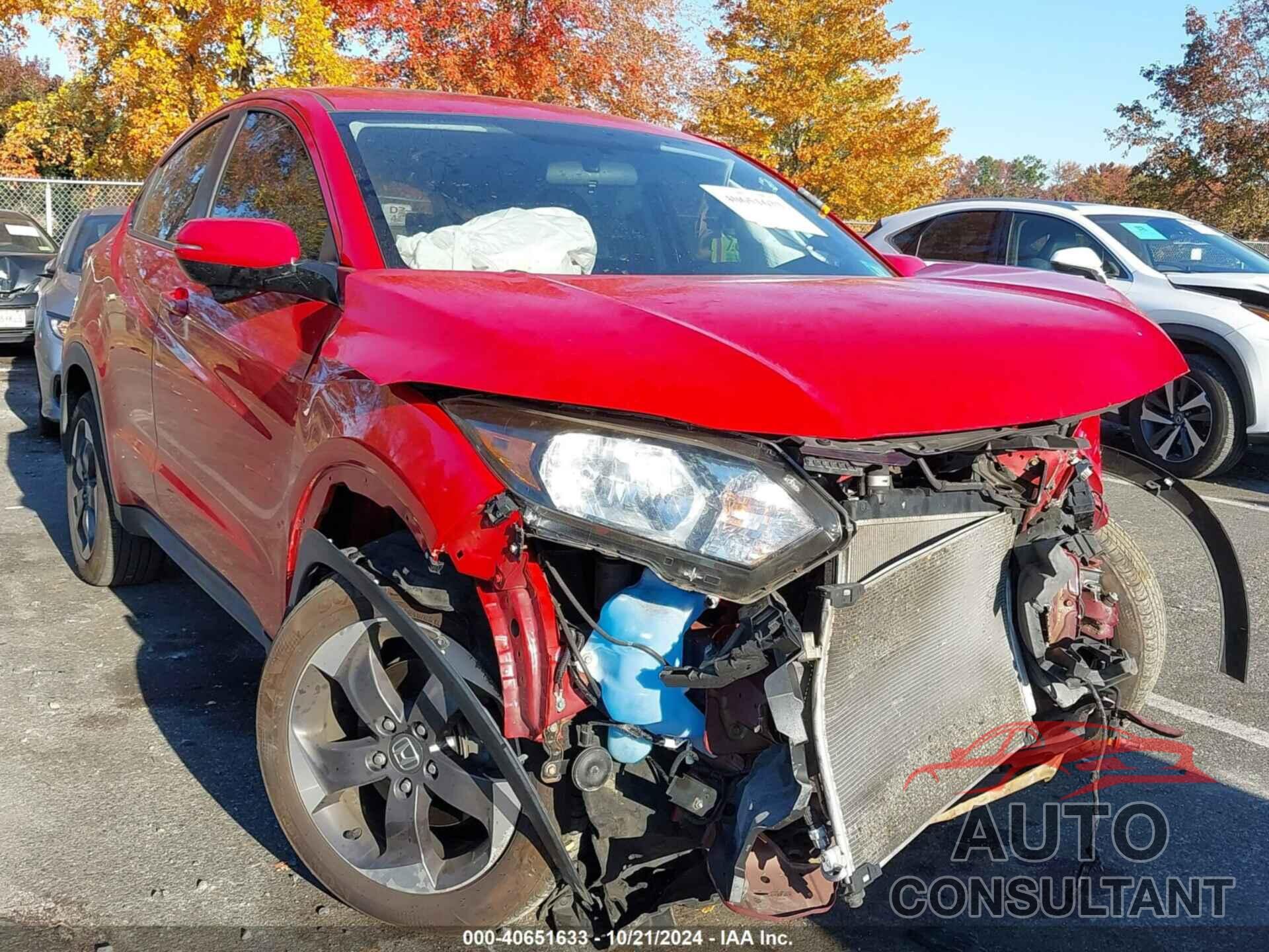 HONDA HR-V 2018 - 3CZRU6H51JM715005