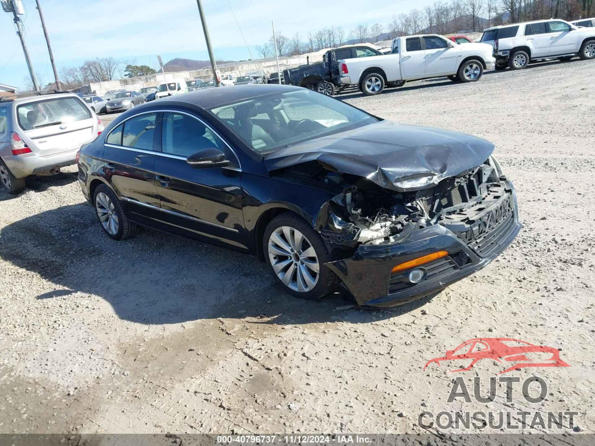 VOLKSWAGEN CC 2010 - WVWNL7AN8AE514120