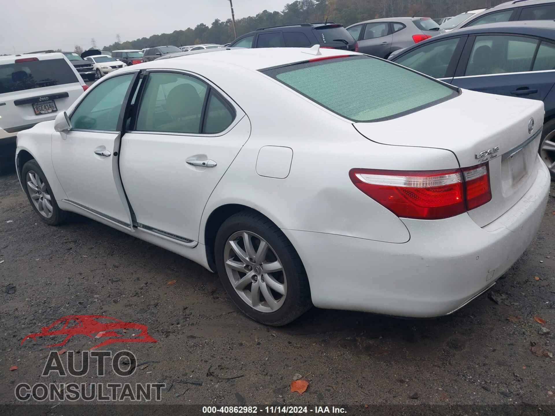 LEXUS LS 460 2009 - JTHBL46F495090237