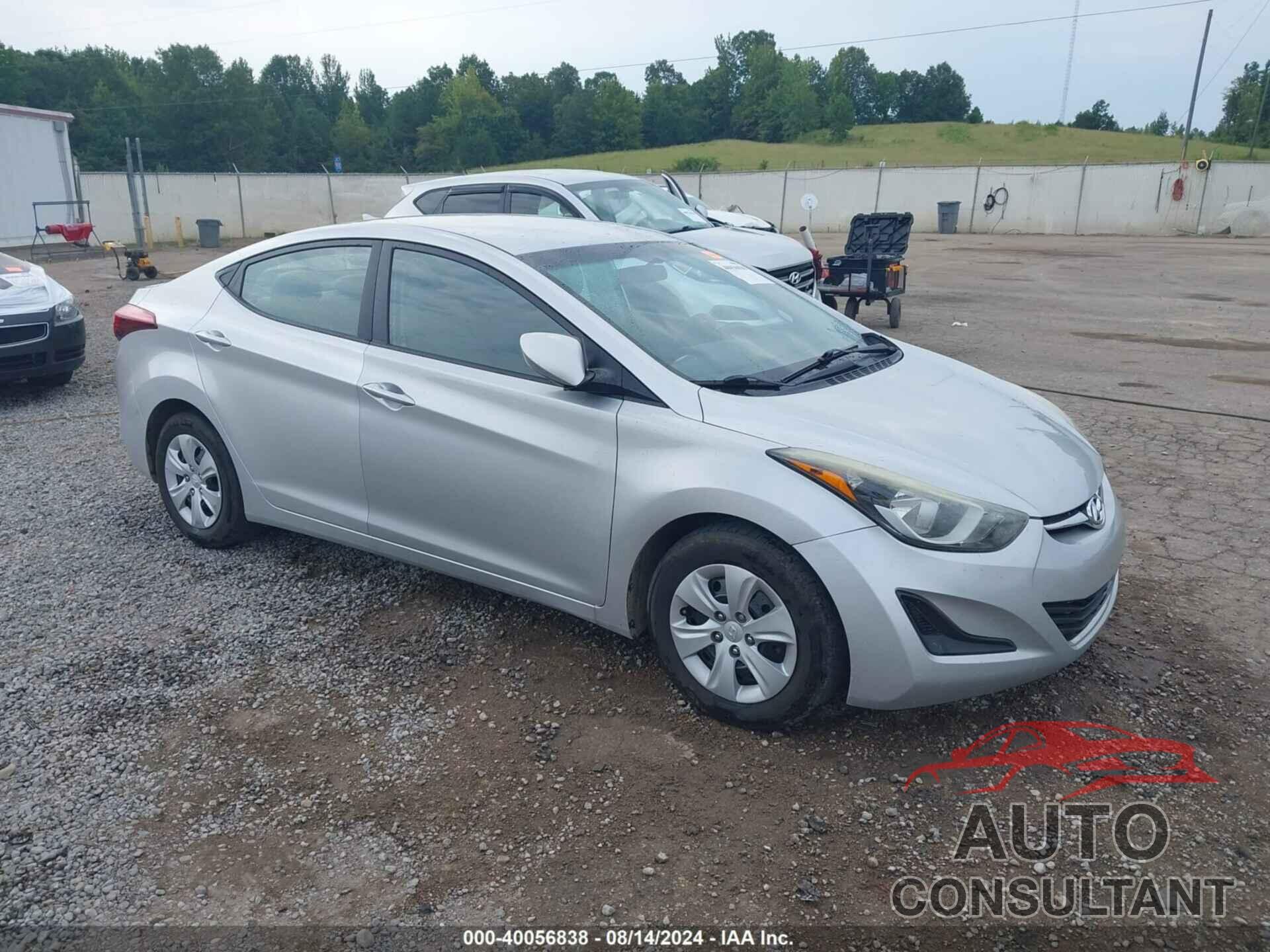 HYUNDAI ELANTRA 2016 - 5NPDH4AE9GH703671