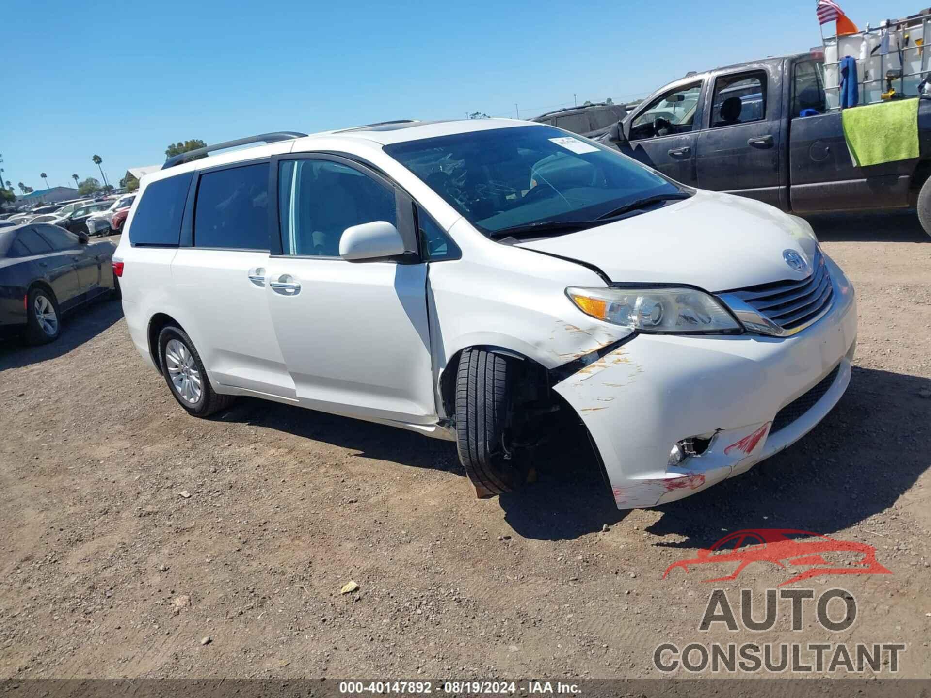 TOYOTA SIENNA 2017 - 5TDYZ3DC3HS786190