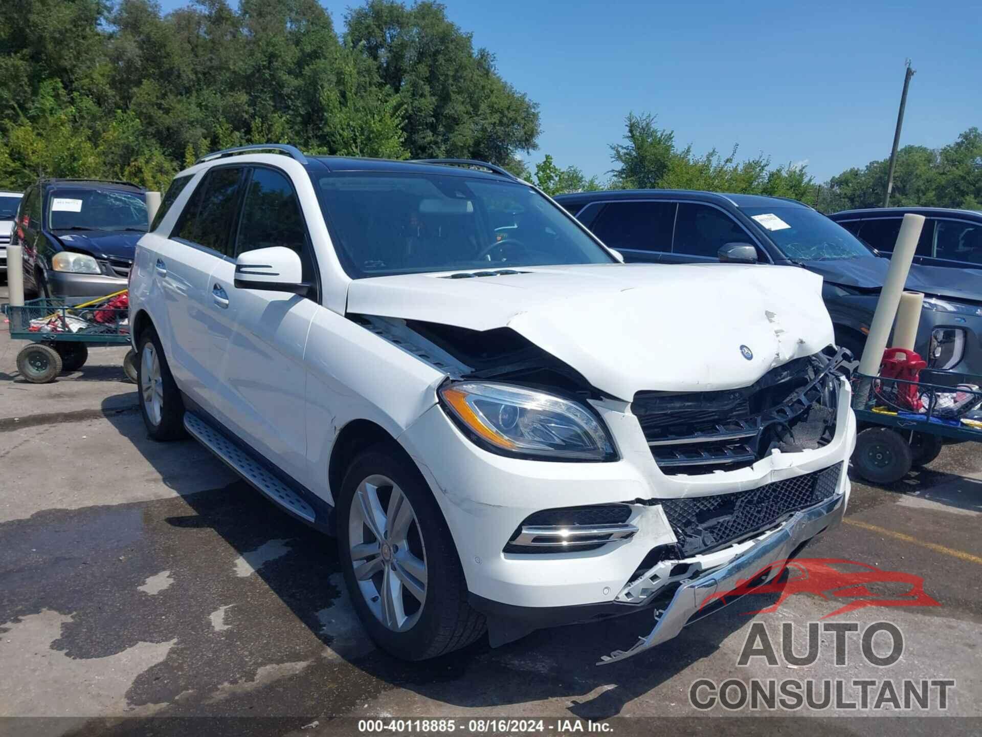 MERCEDES-BENZ ML 350 2014 - 4JGDA5HB0EA329845