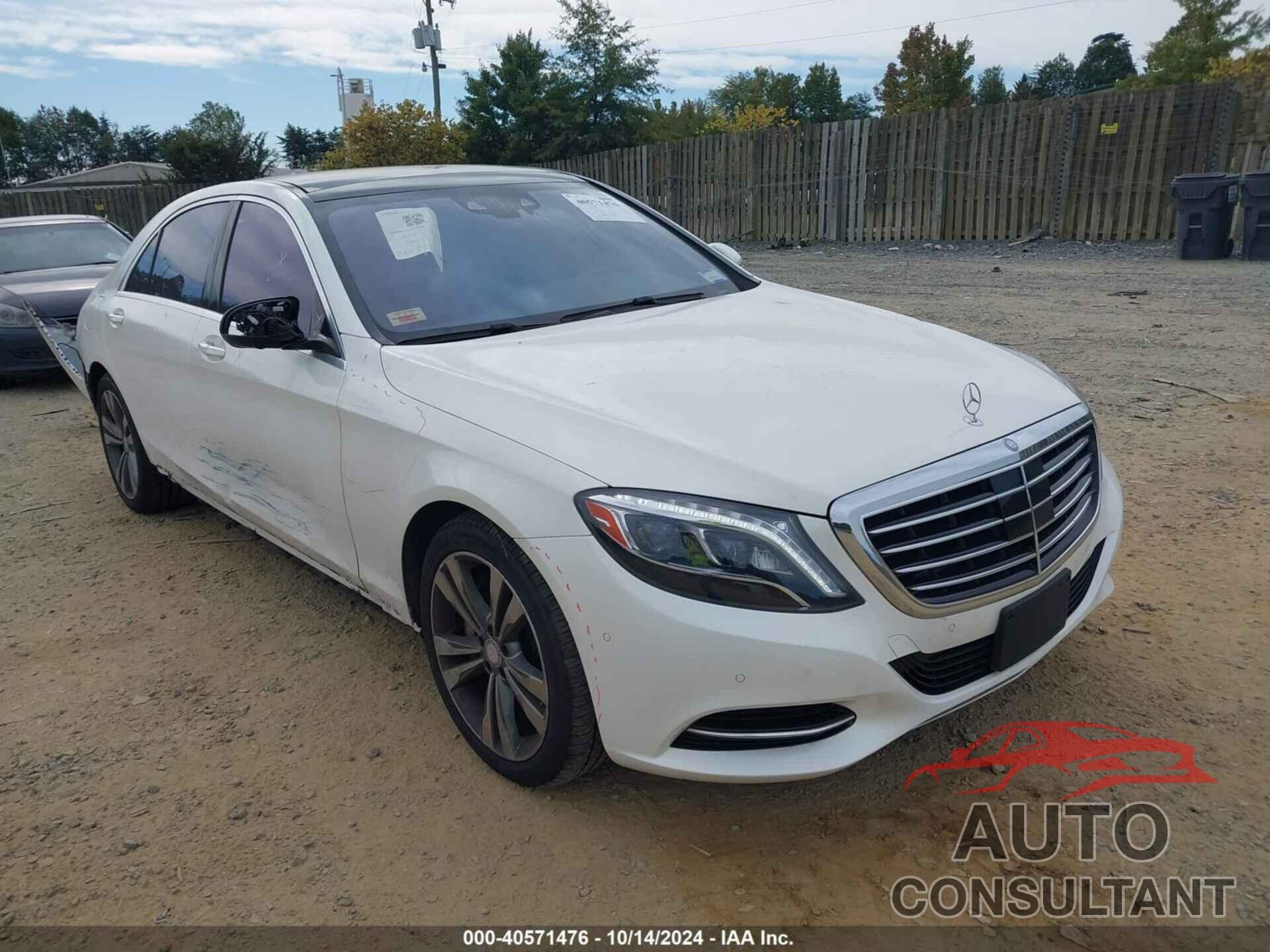 MERCEDES-BENZ S 550 2015 - WDDUG8CB0FA156525