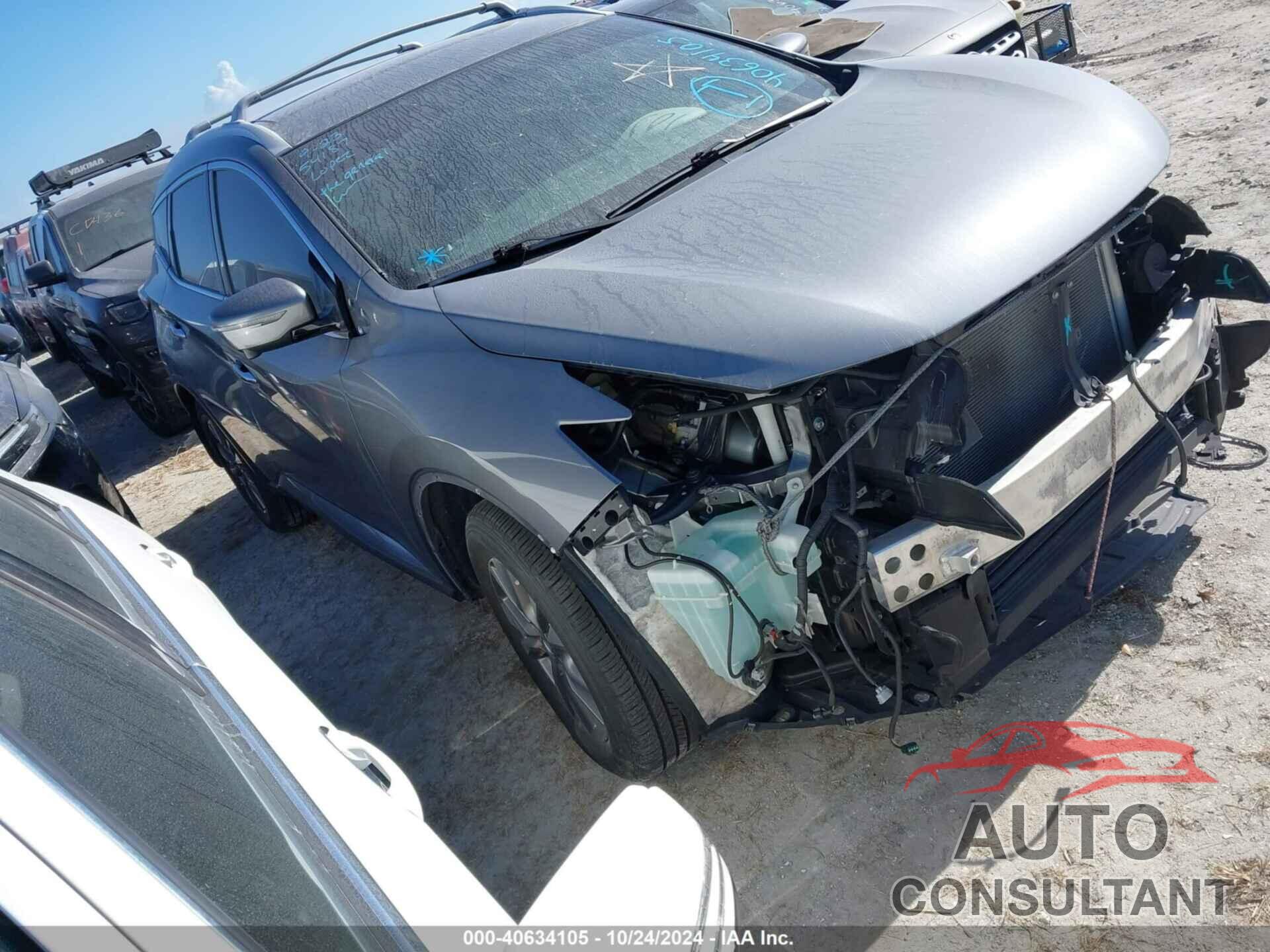 NISSAN MURANO 2016 - 5N1AZ2MG9GN139081