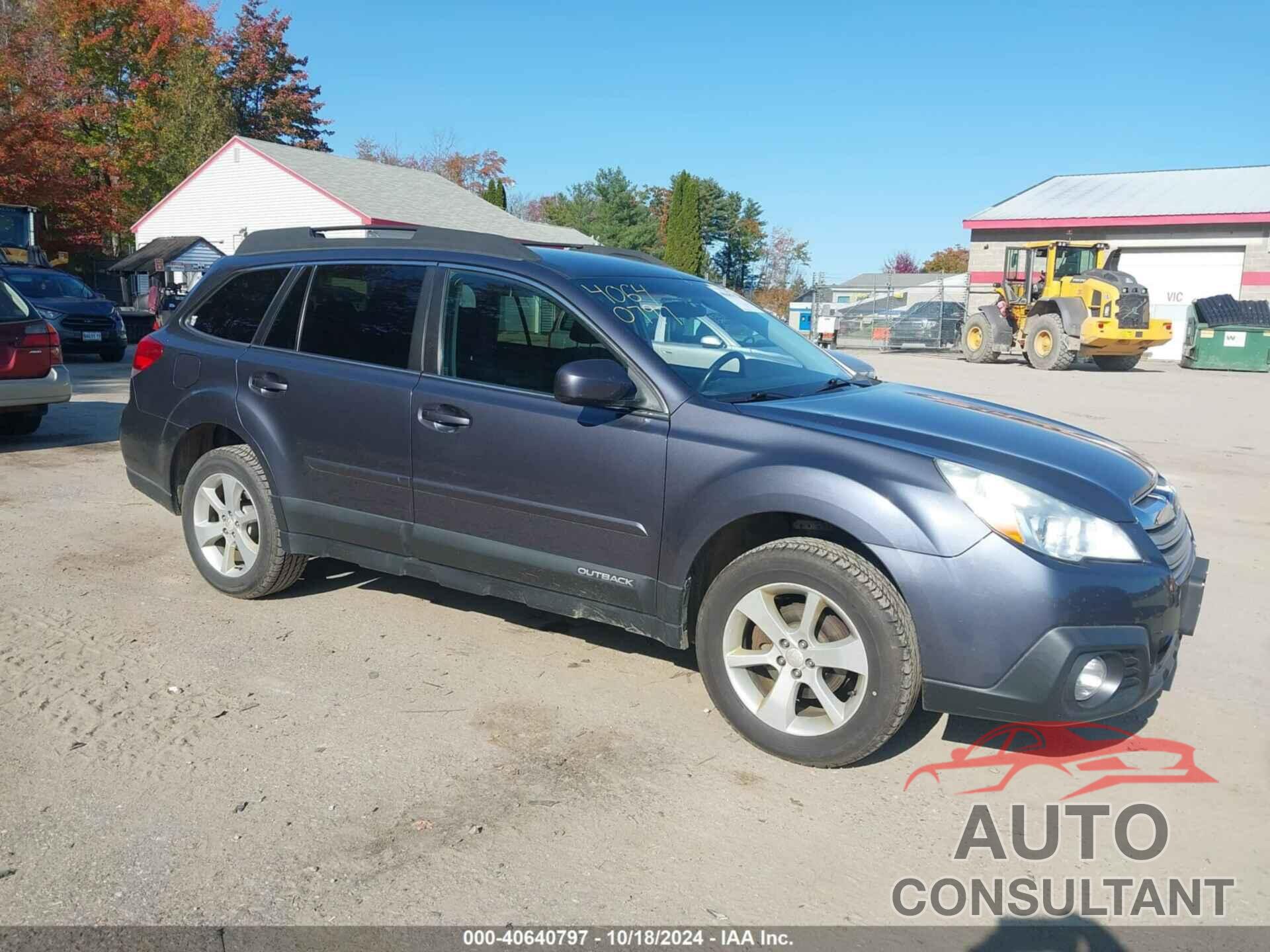 SUBARU OUTBACK 2014 - 4S4BRBCCXE3317754