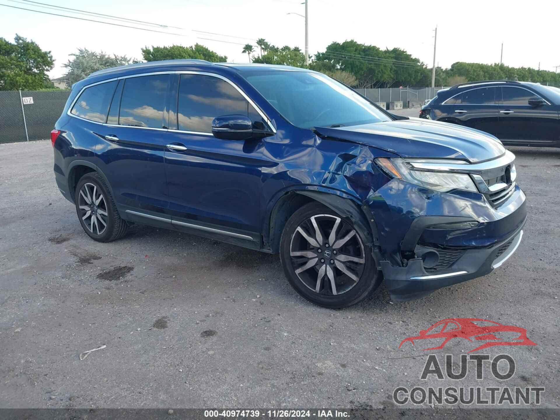 HONDA PILOT 2019 - 5FNYF5H99KB043645