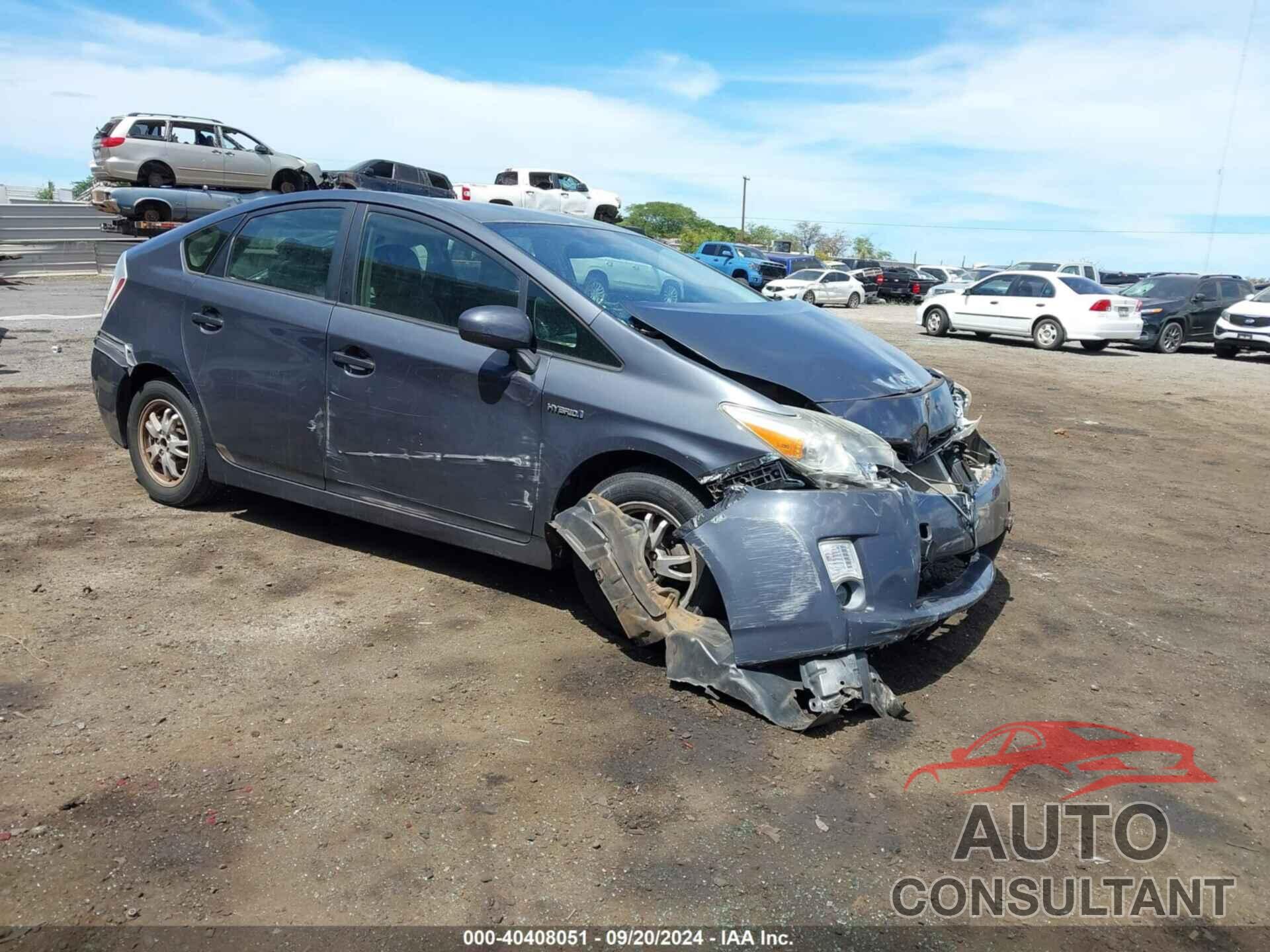 TOYOTA PRIUS 2011 - JTDKN3DU1B5365401