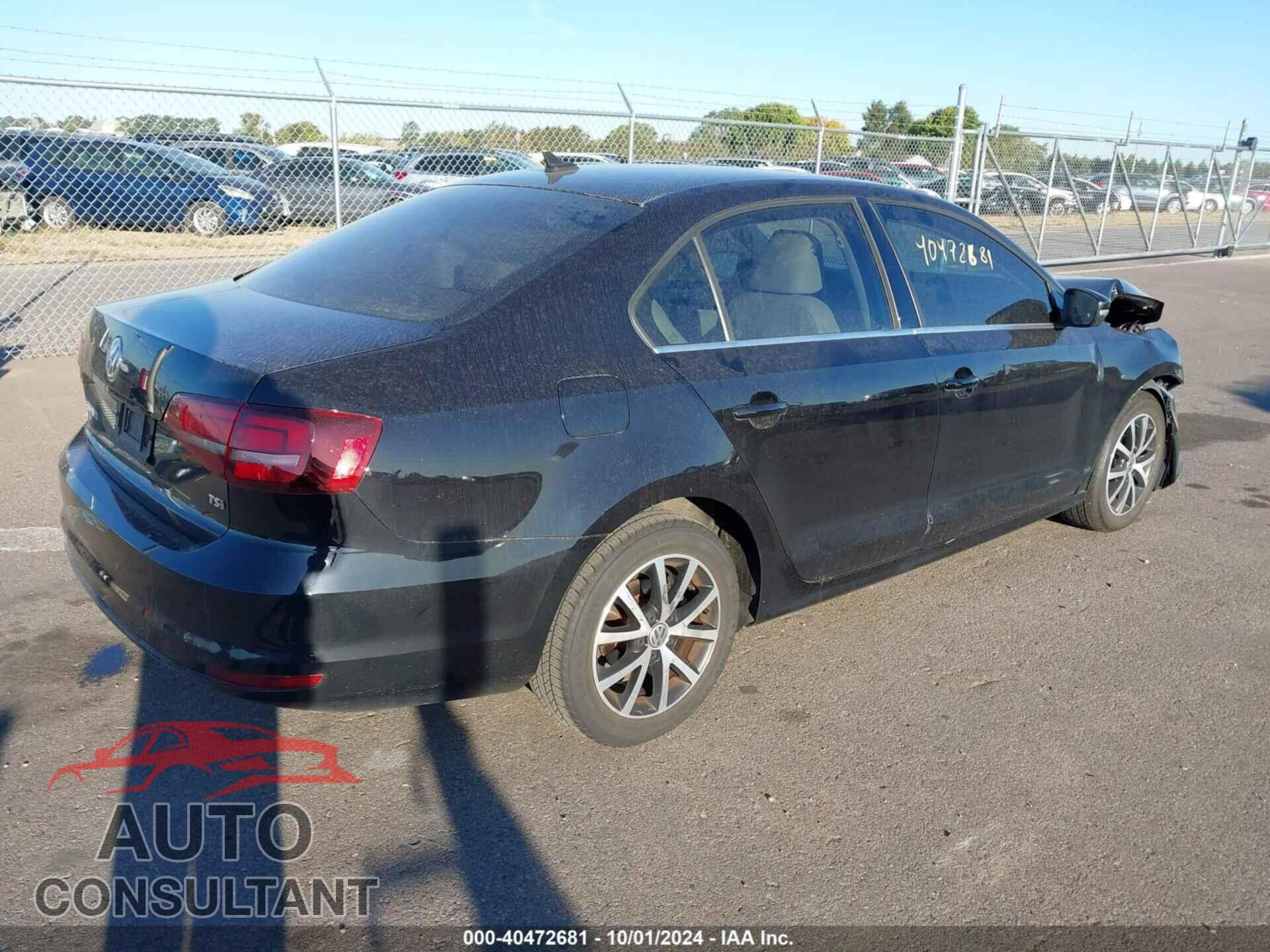 VOLKSWAGEN JETTA 2017 - 3VWDB7AJ0HM274526