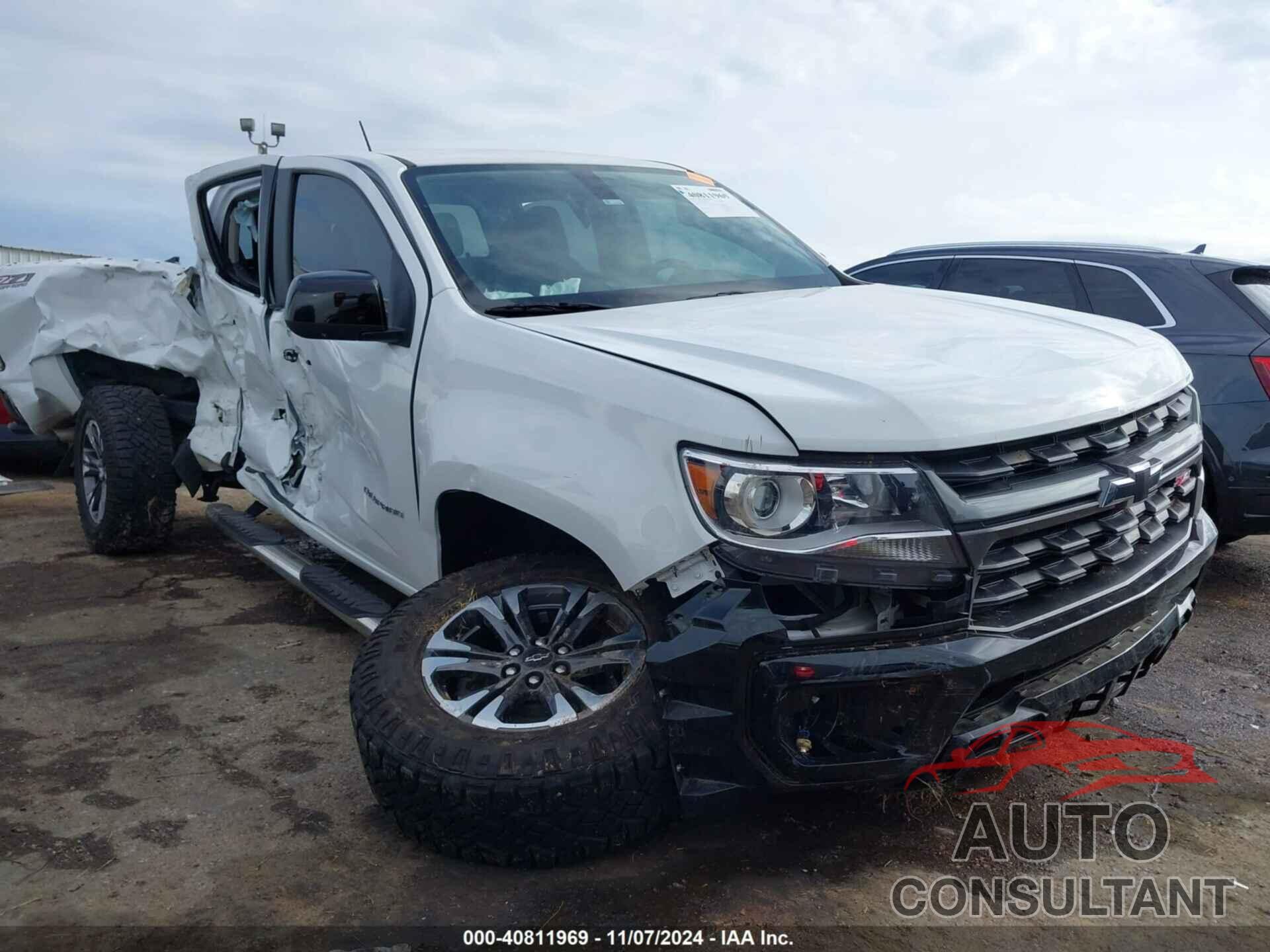 CHEVROLET COLORADO 2022 - 1GCGTDEN8N1267535