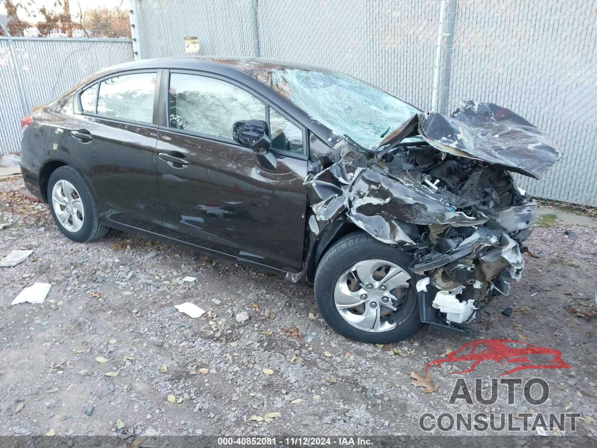 HONDA CIVIC 2014 - 2HGFB2F5XEH518396