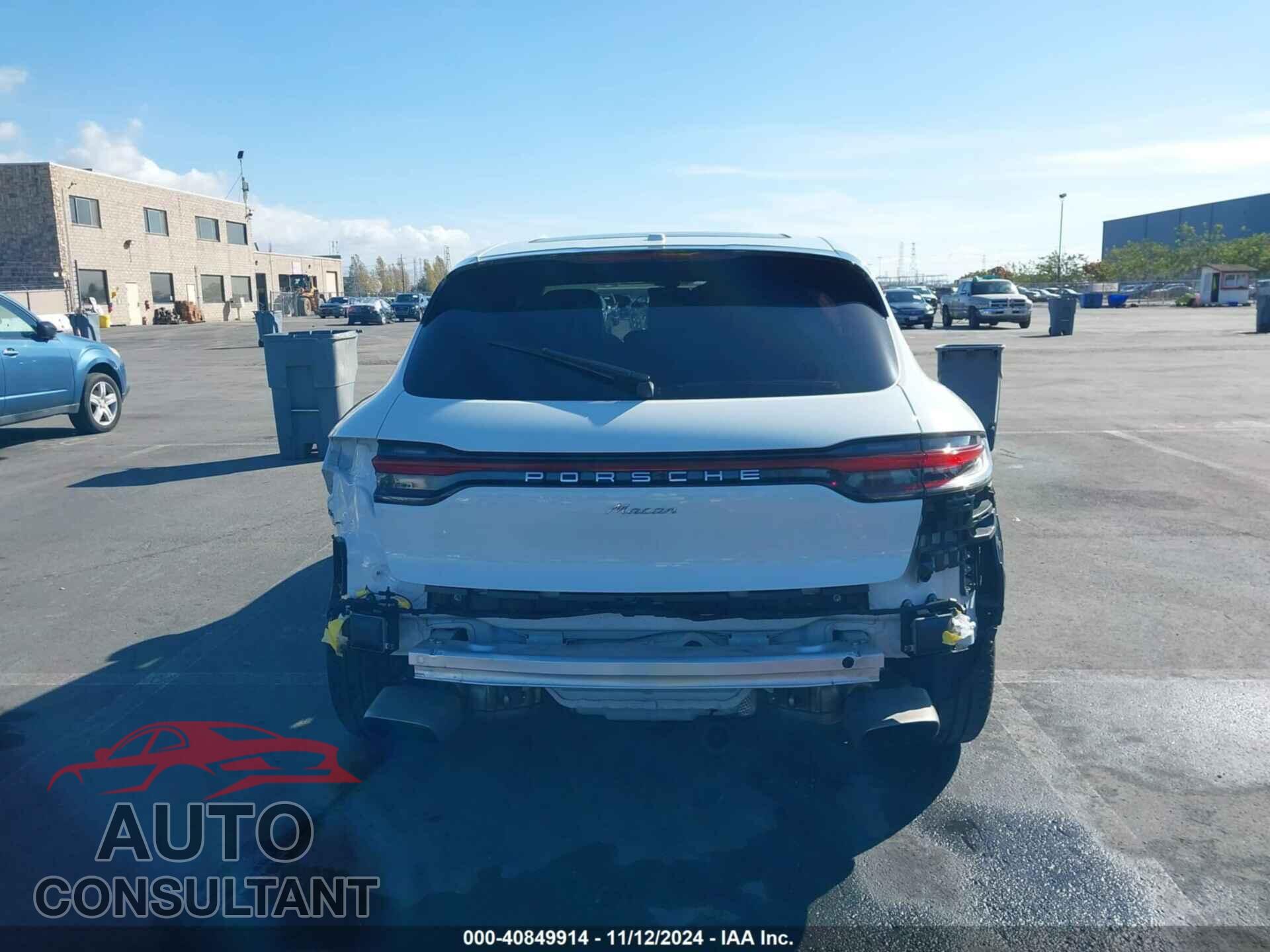 PORSCHE MACAN 2019 - WP1AA2A54KLB01985