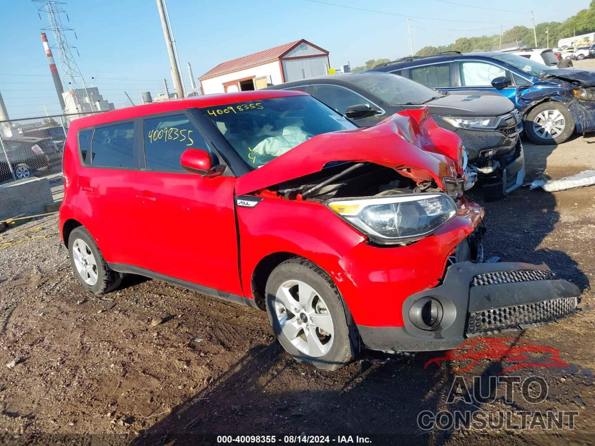 KIA SOUL 2019 - KNDJN2A21K7669504