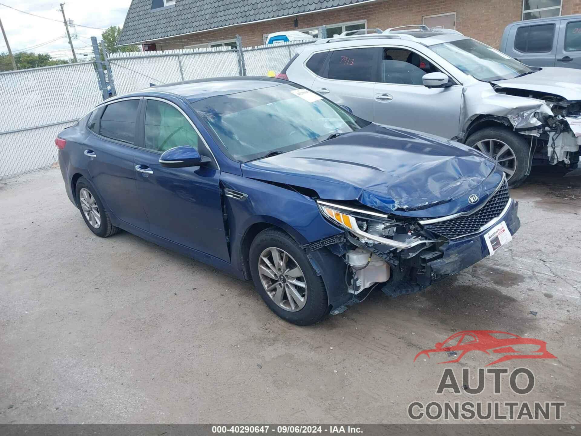 KIA OPTIMA 2018 - 5XXGT4L36JG230743