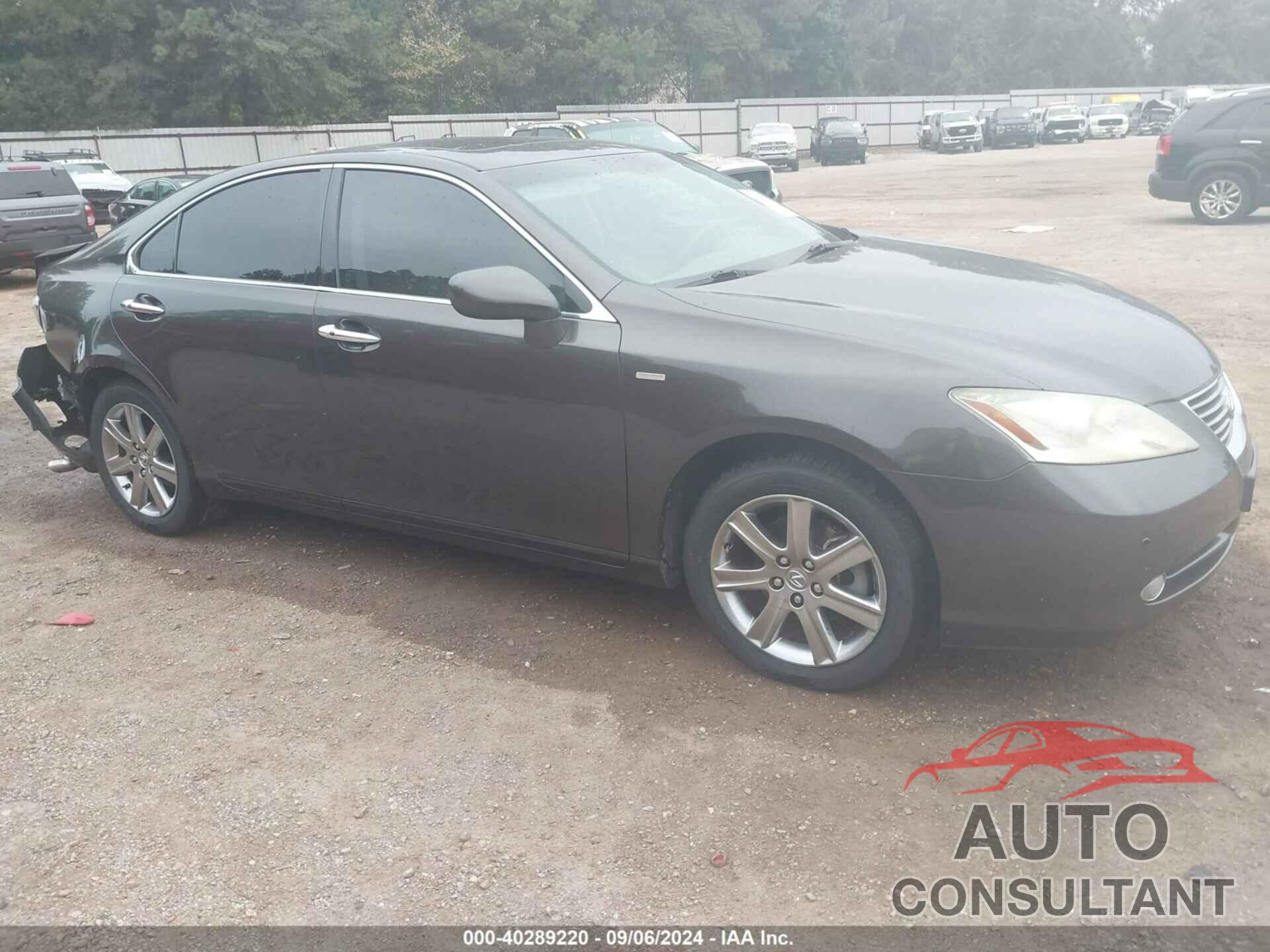 LEXUS ES 350 2009 - JTHBJ46GX92283525