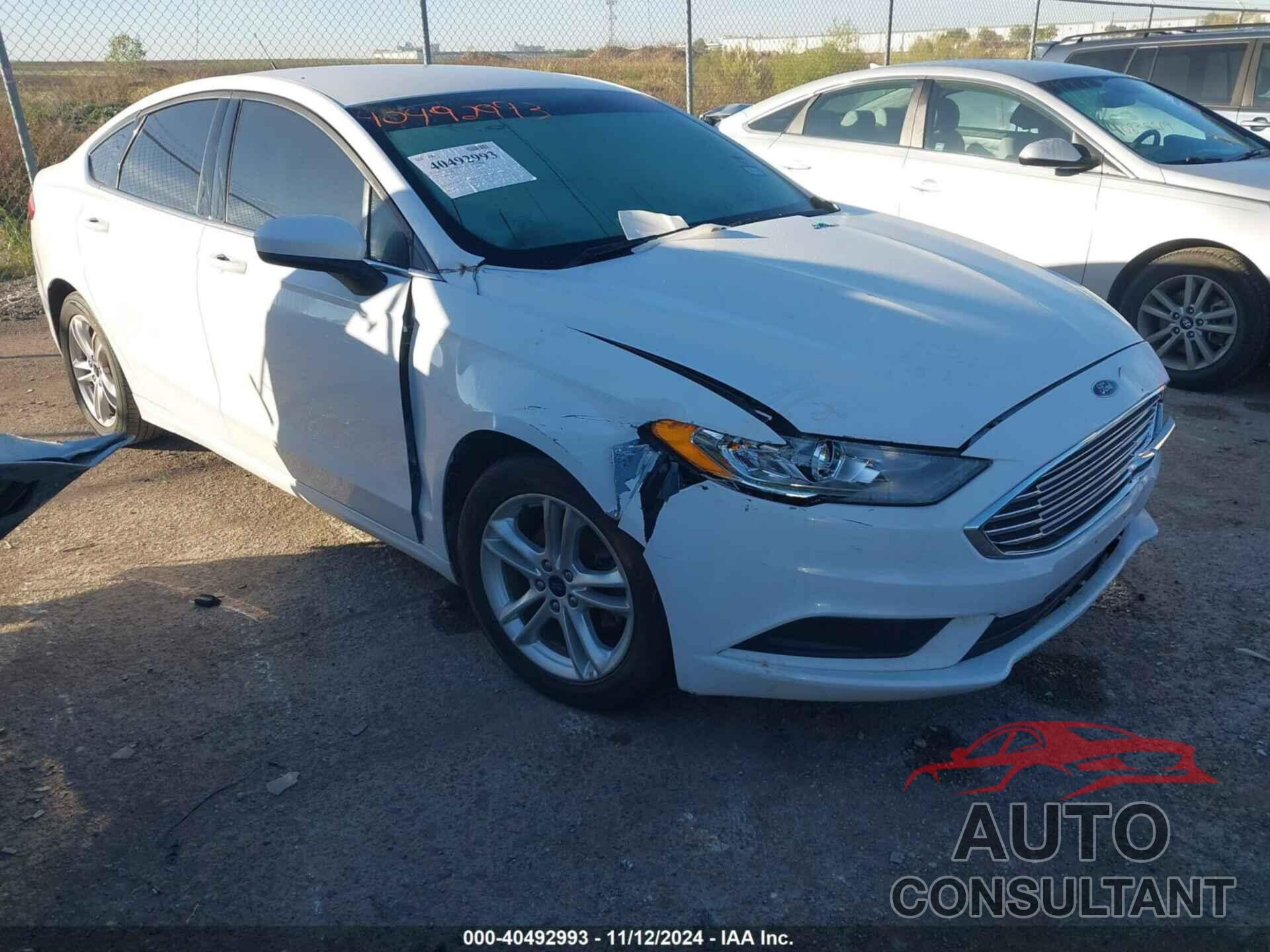 FORD FUSION 2018 - 3FA6P0H72JR194853