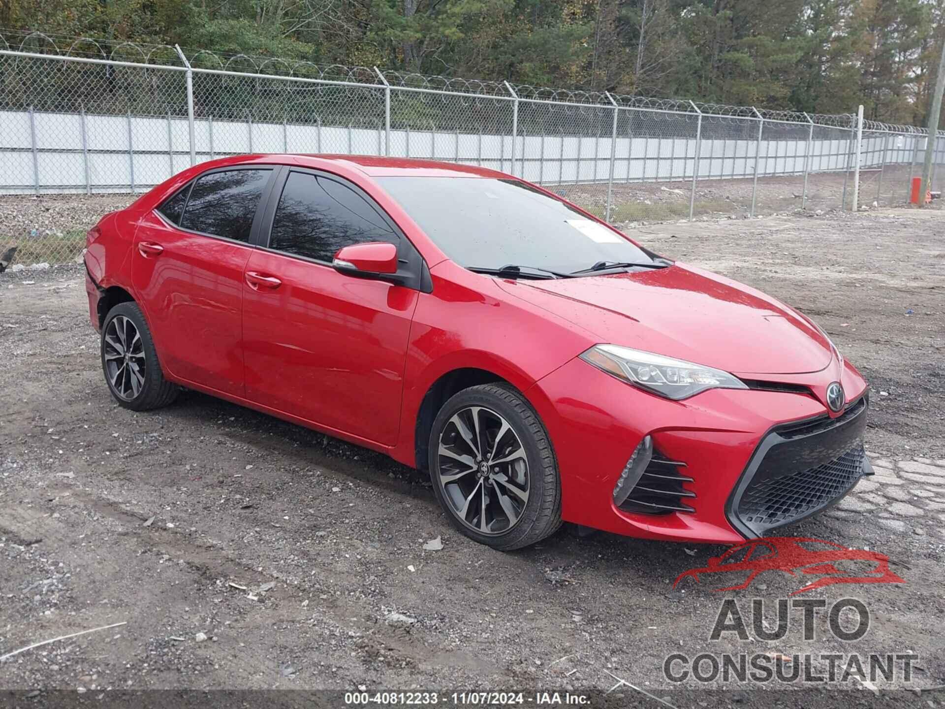 TOYOTA COROLLA 2018 - 5YFBURHE3JP800185