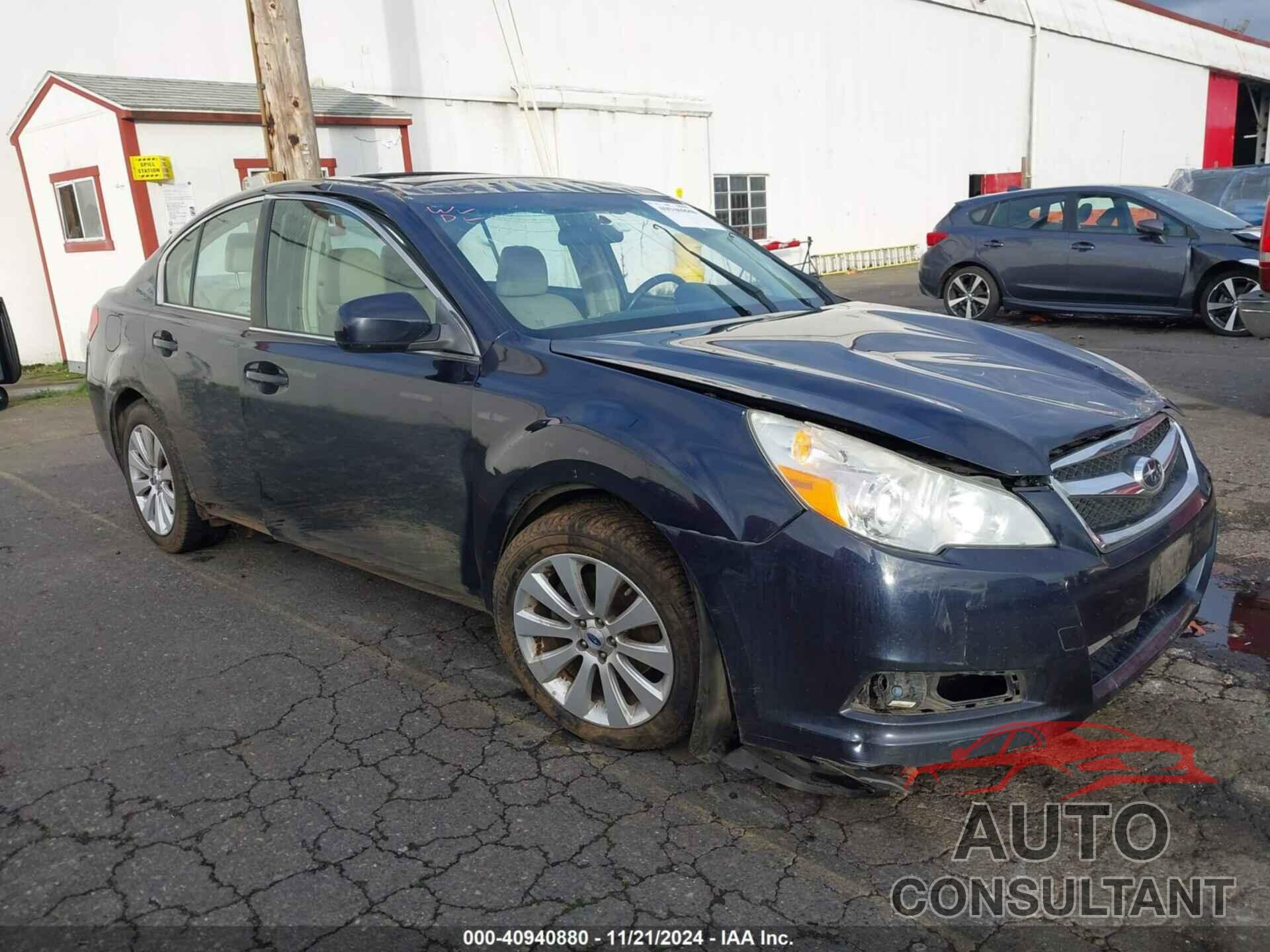 SUBARU LEGACY 2012 - 4S3BMBK61C3039497