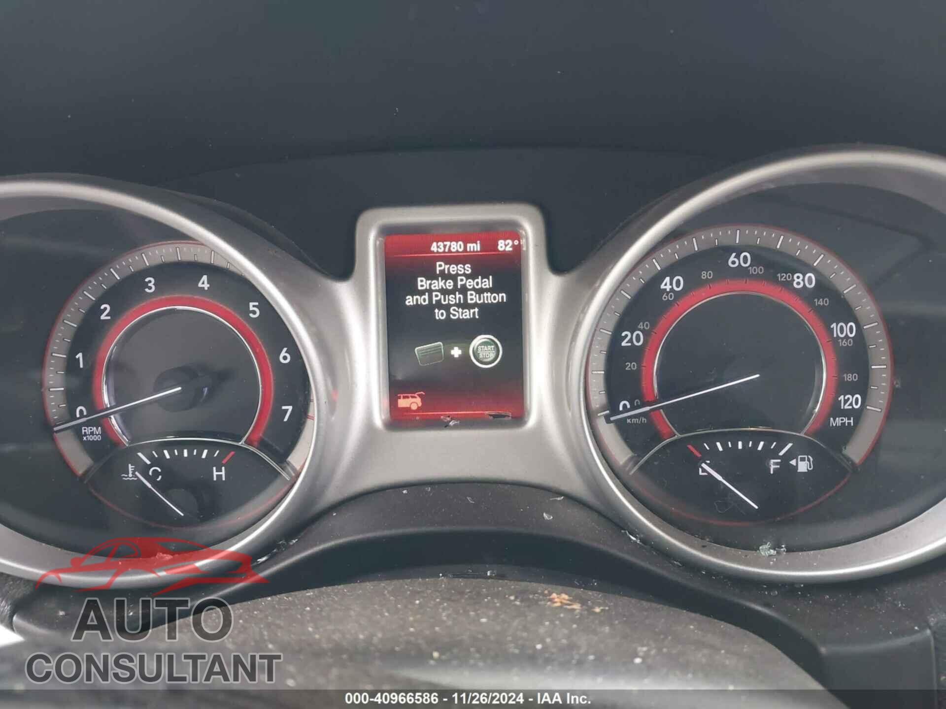 DODGE JOURNEY 2015 - 3C4PDCBB1FT707929