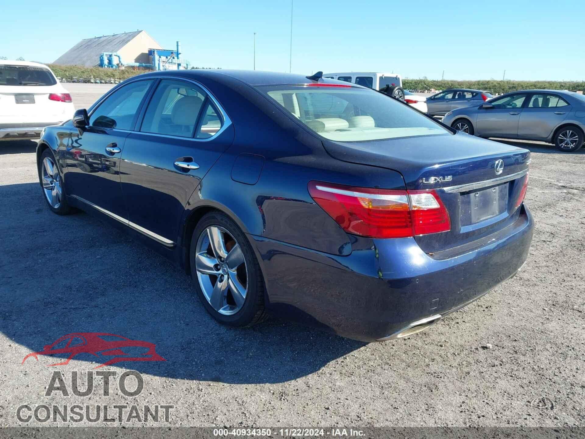 LEXUS LS 460 2010 - JTHBL5EF6A5098061