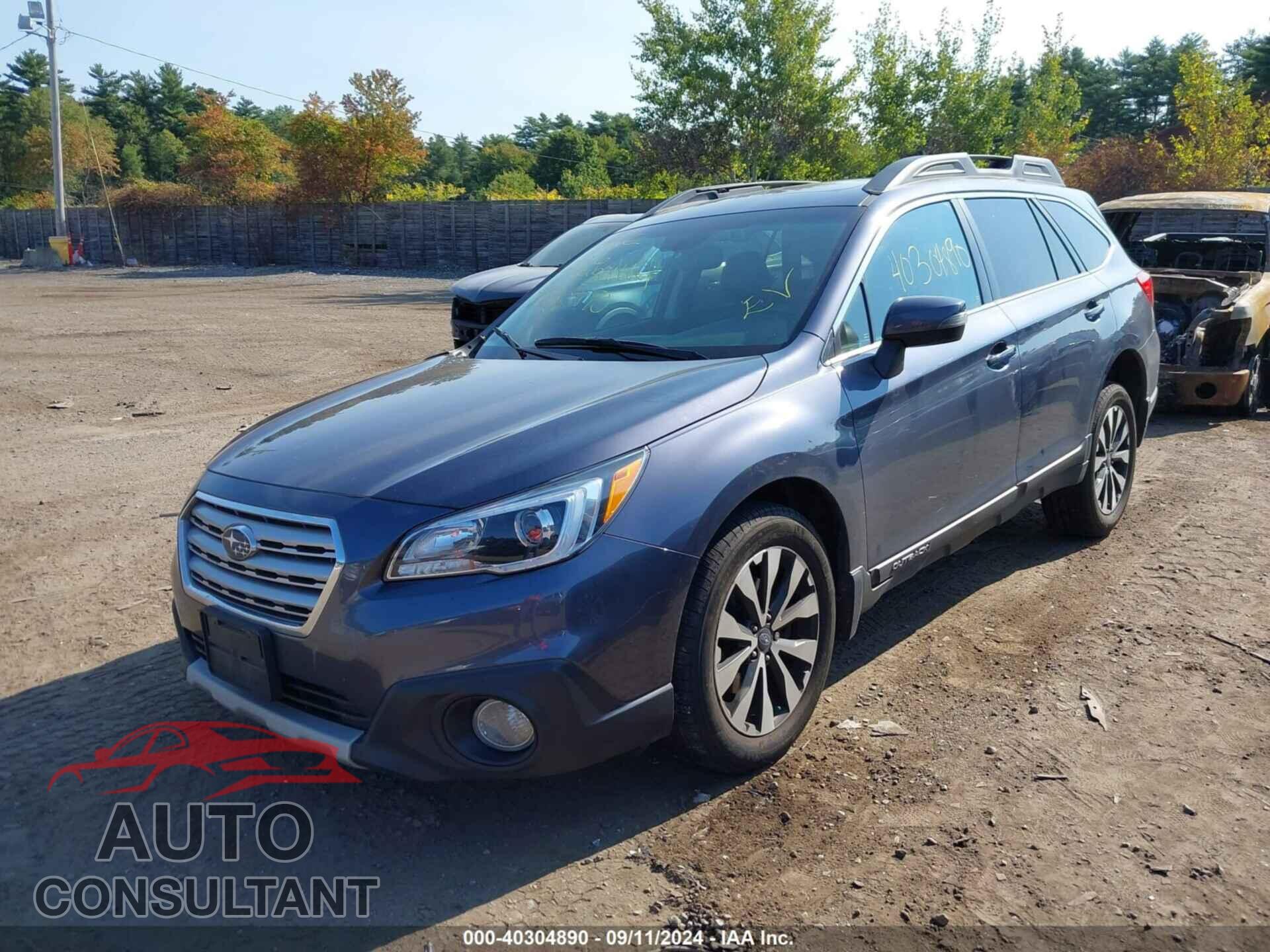 SUBARU OUTBACK 2016 - 4S4BSANC3G3241020