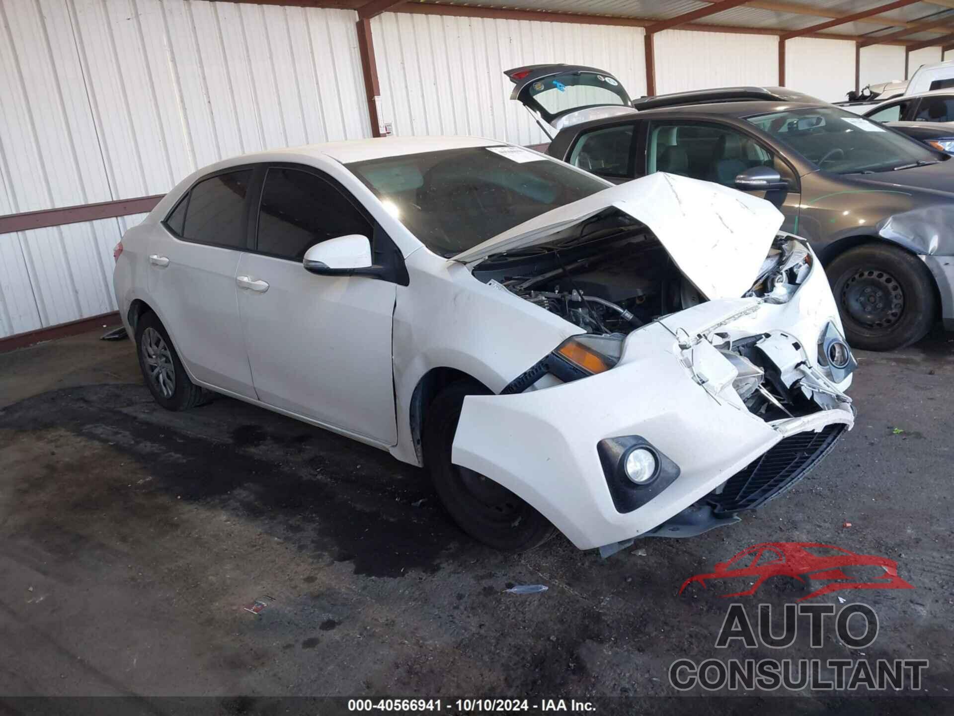 TOYOTA COROLLA 2015 - 5YFBURHE7FP325468