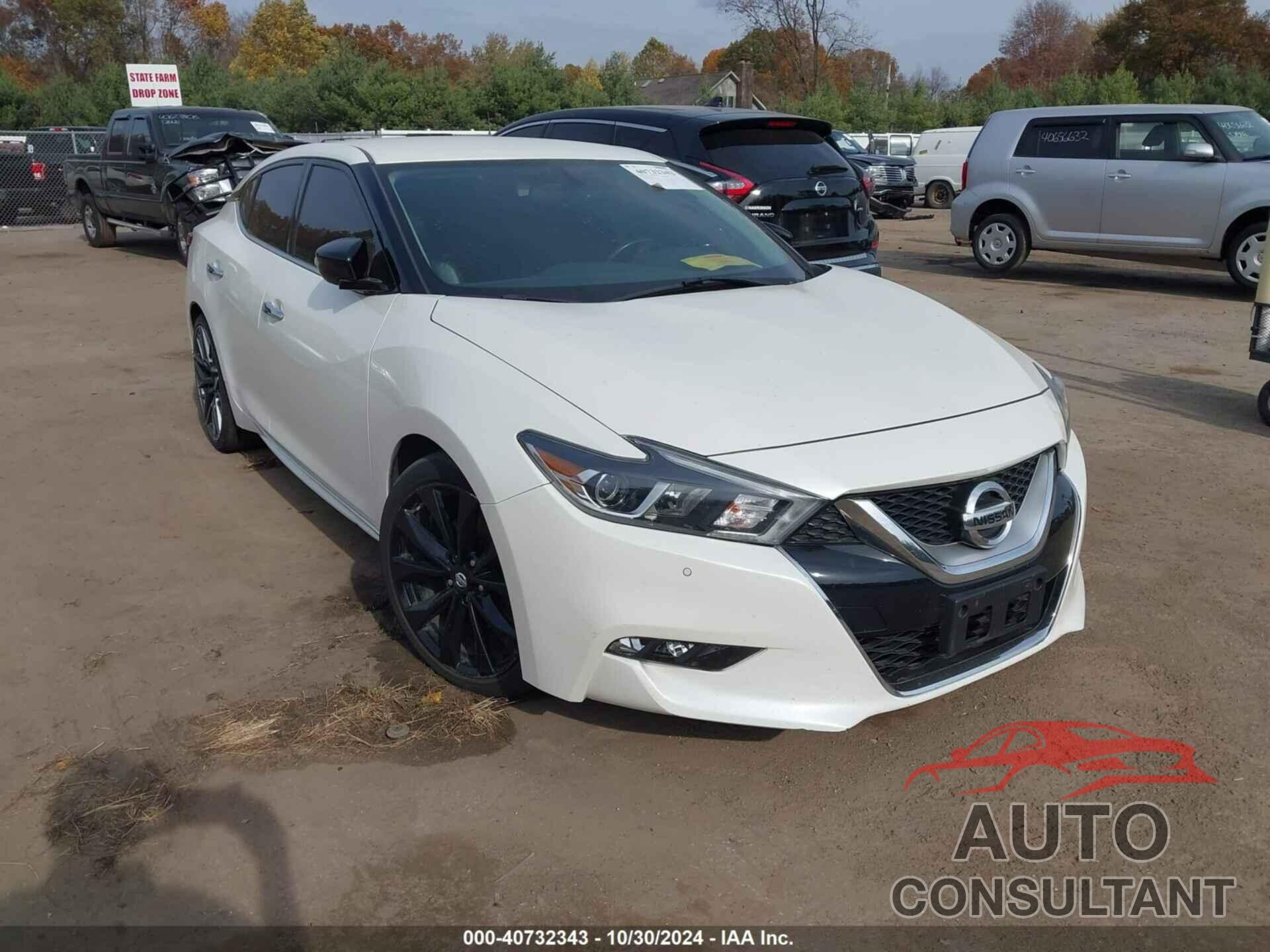 NISSAN MAXIMA 2017 - 1N4AA6AP8HC368314