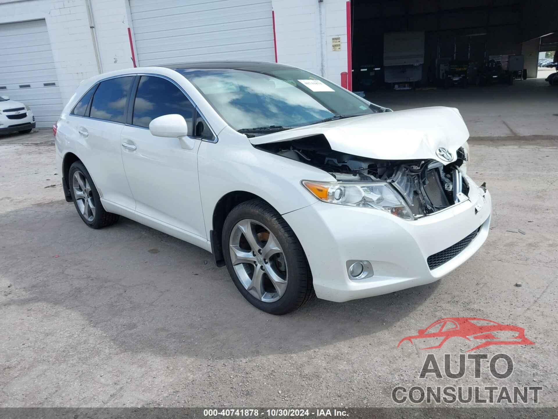 TOYOTA VENZA 2010 - 4T3ZK3BB0AU020800