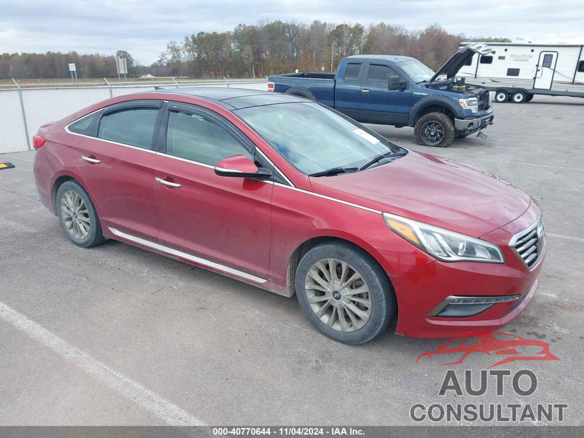 HYUNDAI SONATA 2015 - 5NPE34AF9FH117529