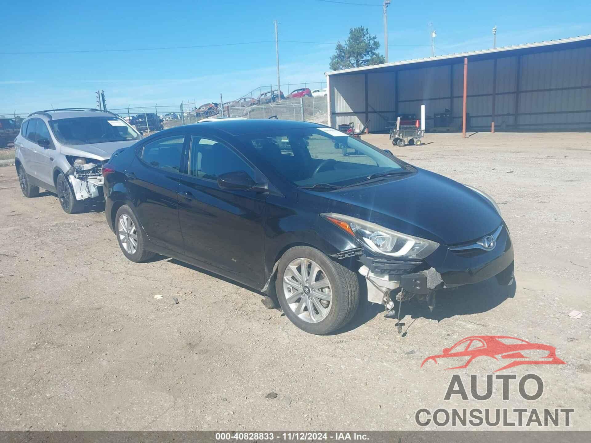 HYUNDAI ELANTRA 2015 - KMHDH4AE0FU352679