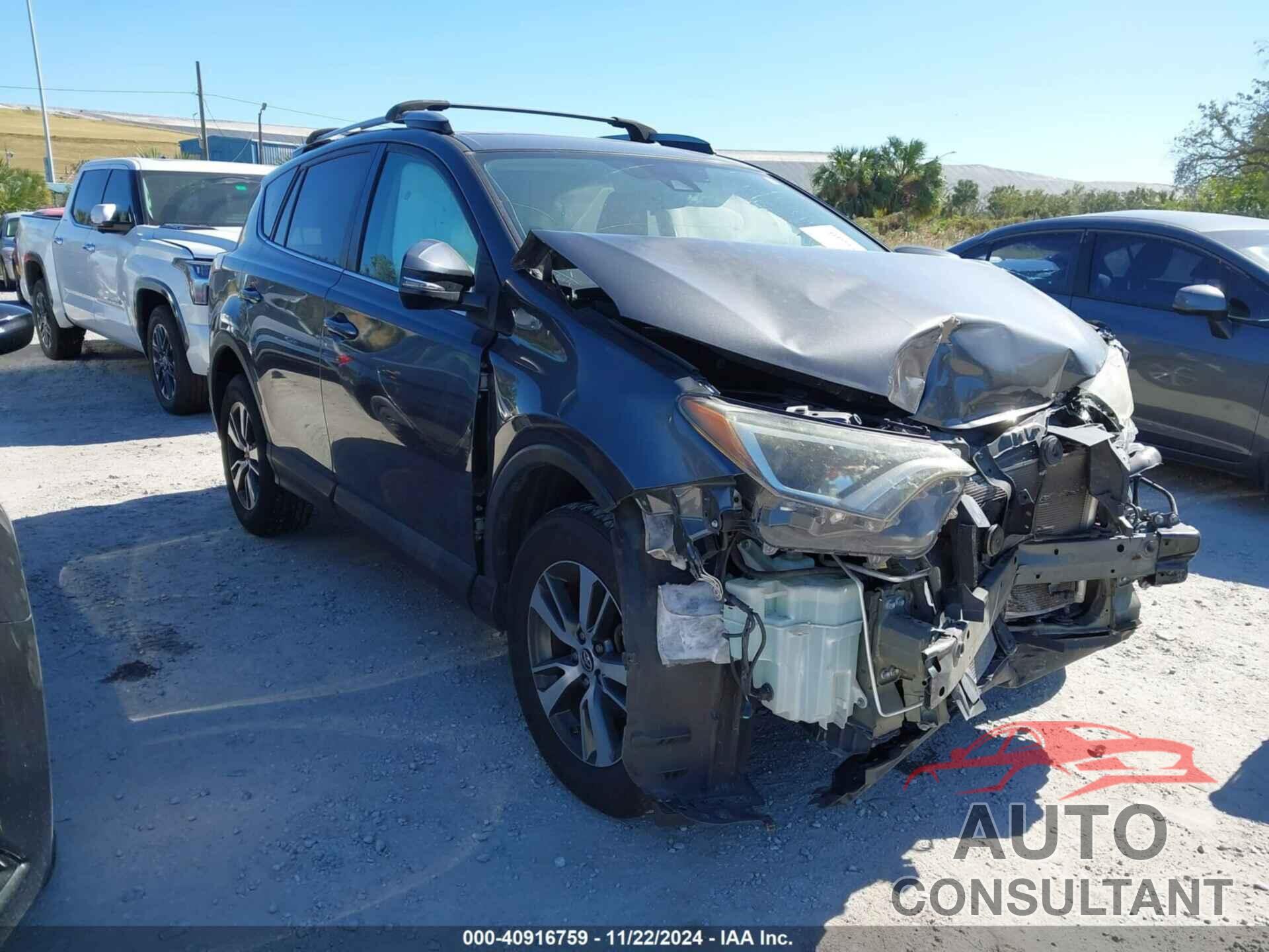 TOYOTA RAV4 2018 - 2T3WFREV4JW428734