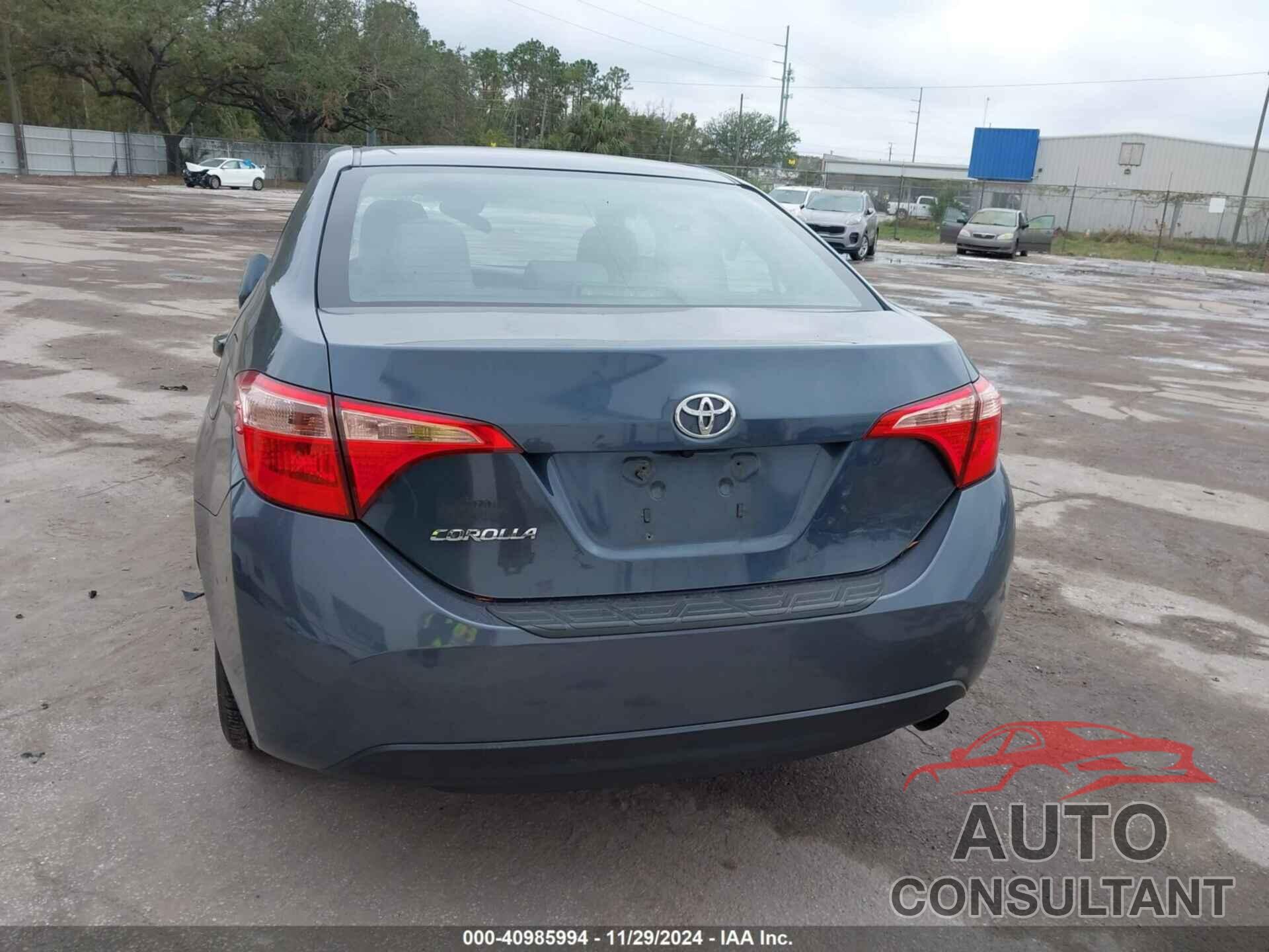 TOYOTA COROLLA 2019 - 2T1BURHE0KC165069