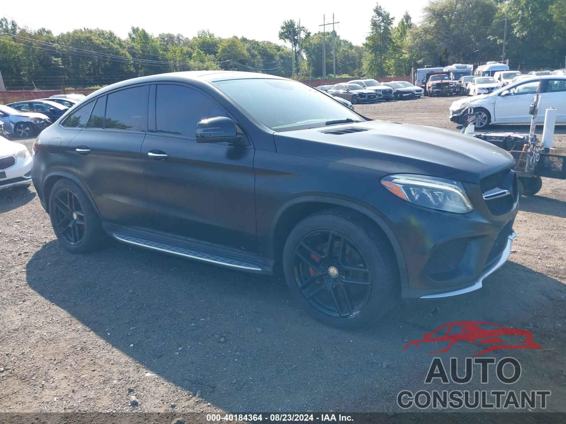 MERCEDES-BENZ GLE 450 AMG COUPE 2016 - 4JGED6EB4GA040430