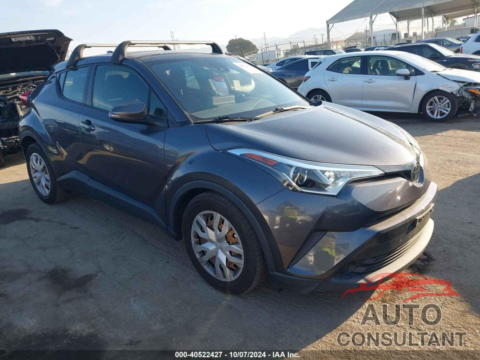 TOYOTA C-HR 2019 - JTNKHMBX1K1039675