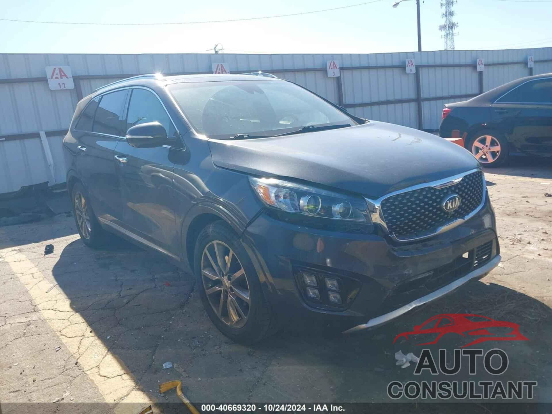 KIA SORENTO 2017 - 5XYPK4A59HG284292