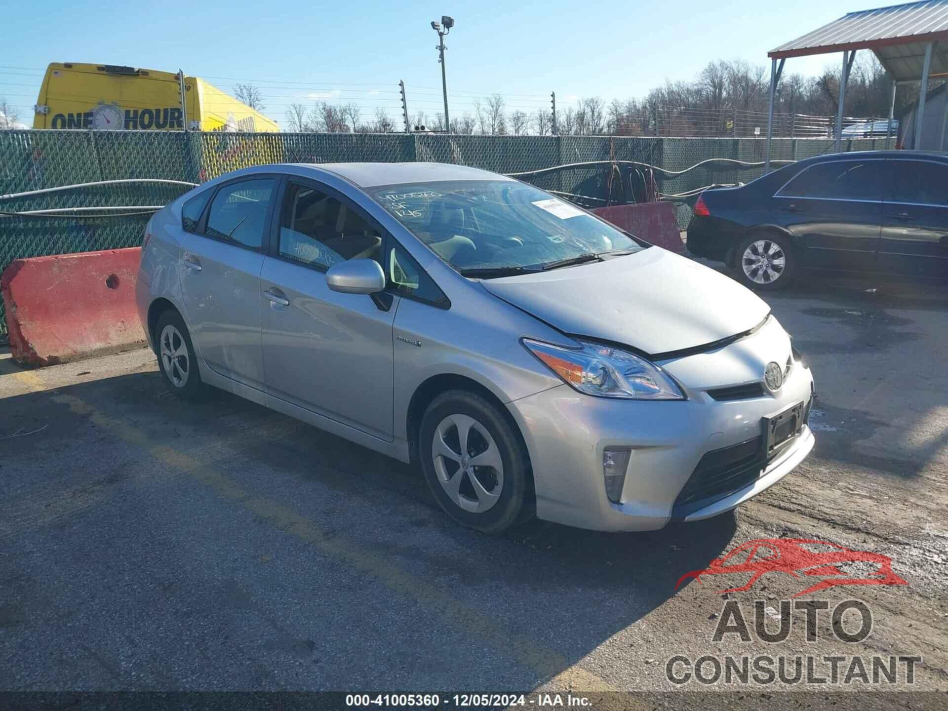 TOYOTA PRIUS 2014 - JTDKN3DU4E1759891