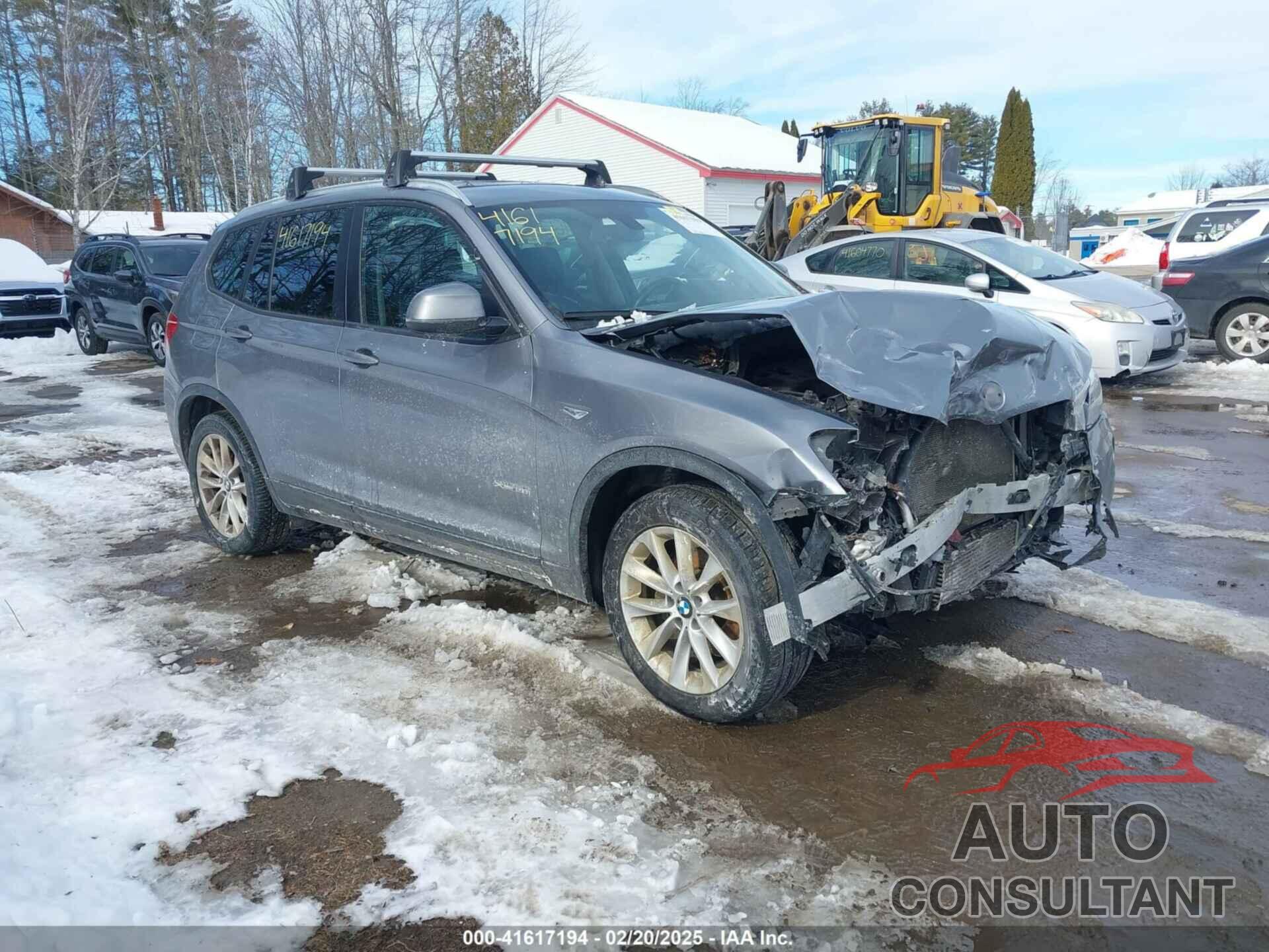 BMW X3 2016 - 5UXWX9C58G0D88284