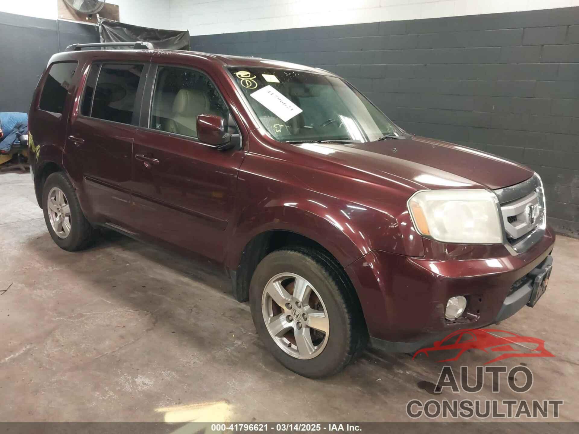 HONDA PILOT 2011 - 5FNYF4H58BB082363