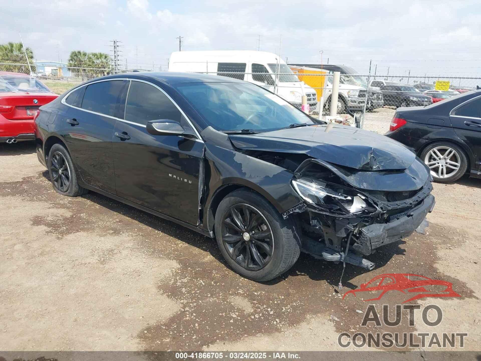 CHEVROLET MALIBU 2020 - 1G1ZD5ST9LF051569