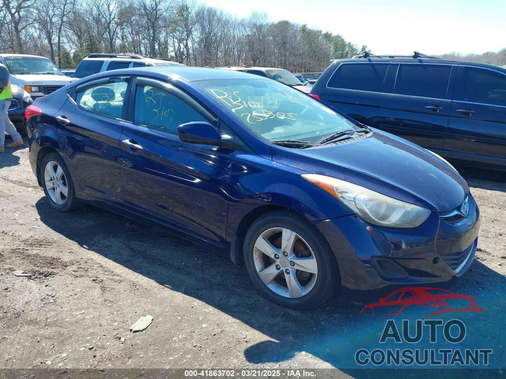 HYUNDAI ELANTRA 2013 - 5NPDH4AE1DH229940