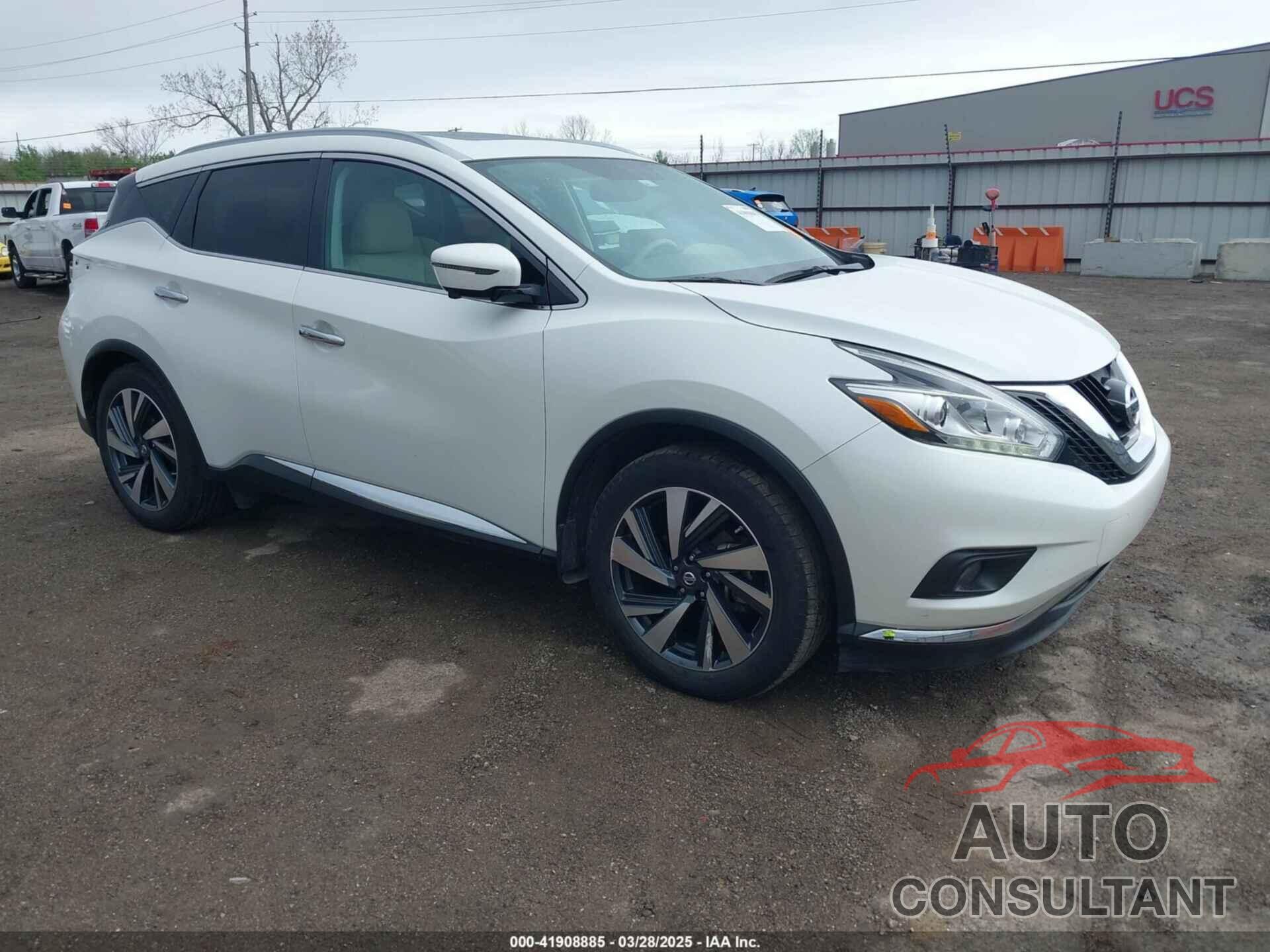 NISSAN MURANO 2016 - 5N1AZ2MH3GN139327