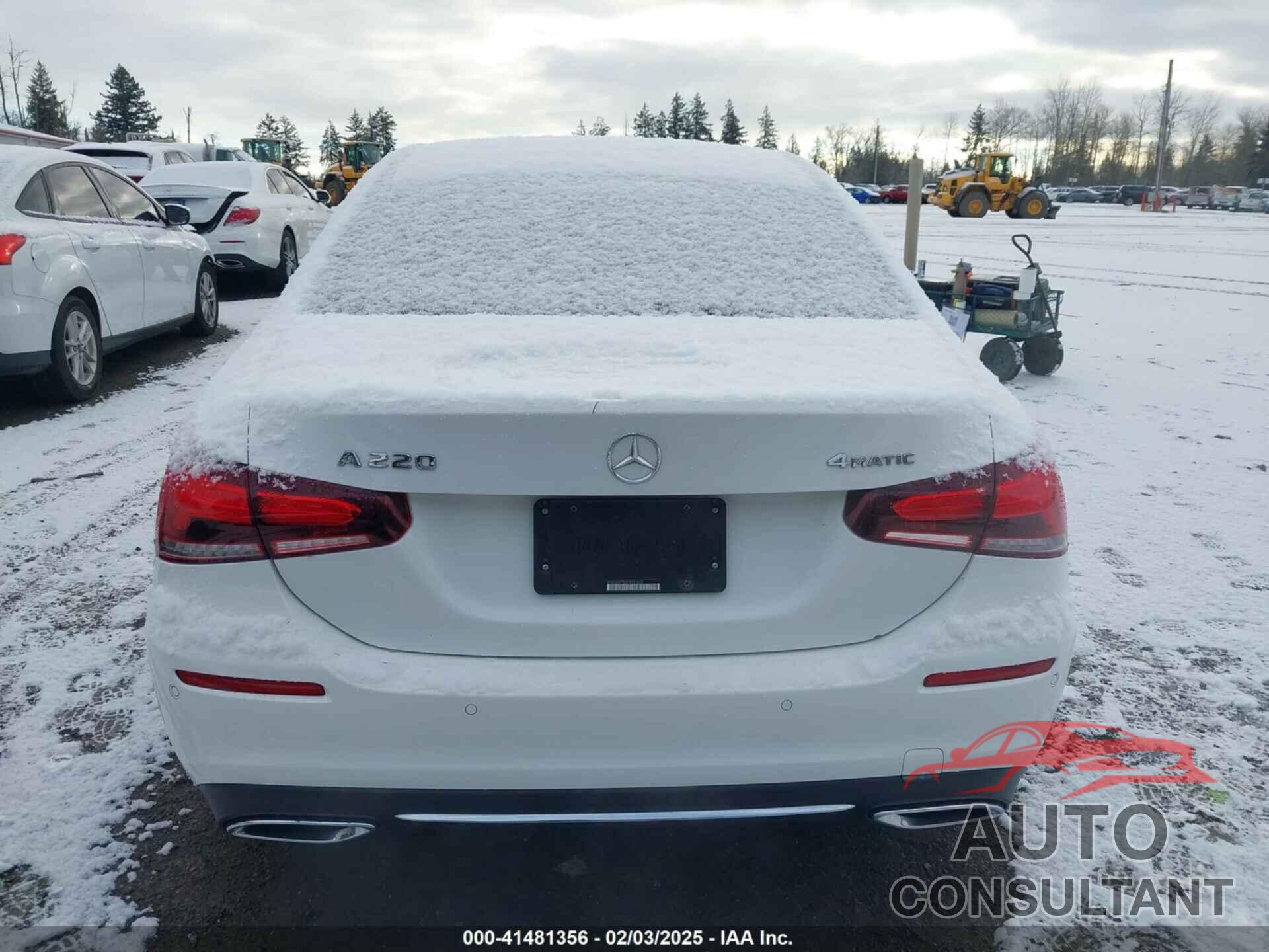 MERCEDES-BENZ A 220 2019 - WDD3G4FB6KW021692
