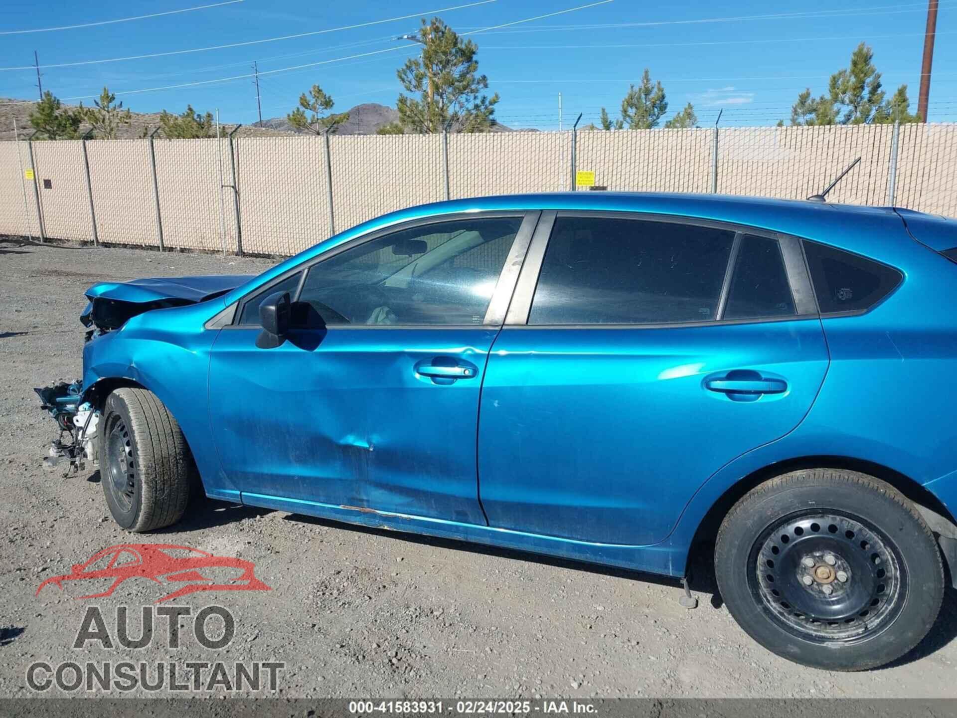 SUBARU IMPREZA 2019 - 4S3GTAA66K3703473