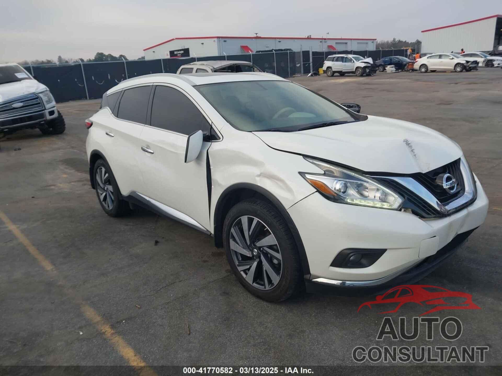NISSAN MURANO 2018 - 5N1AZ2MG0JN149330