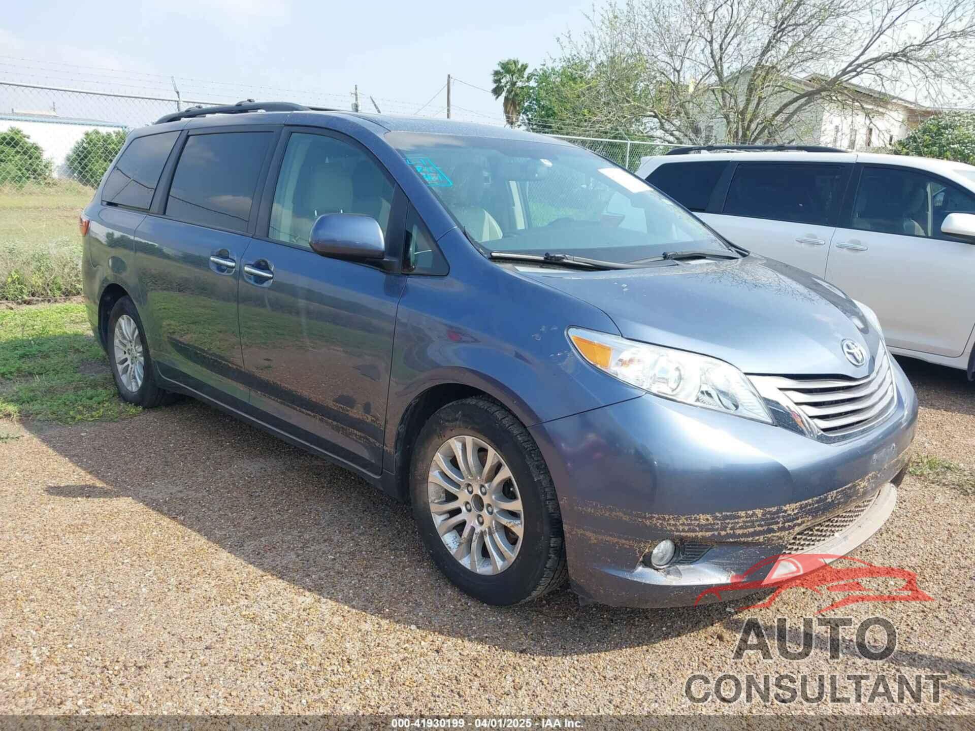 TOYOTA SIENNA 2015 - 5TDYK3DC7FS618571