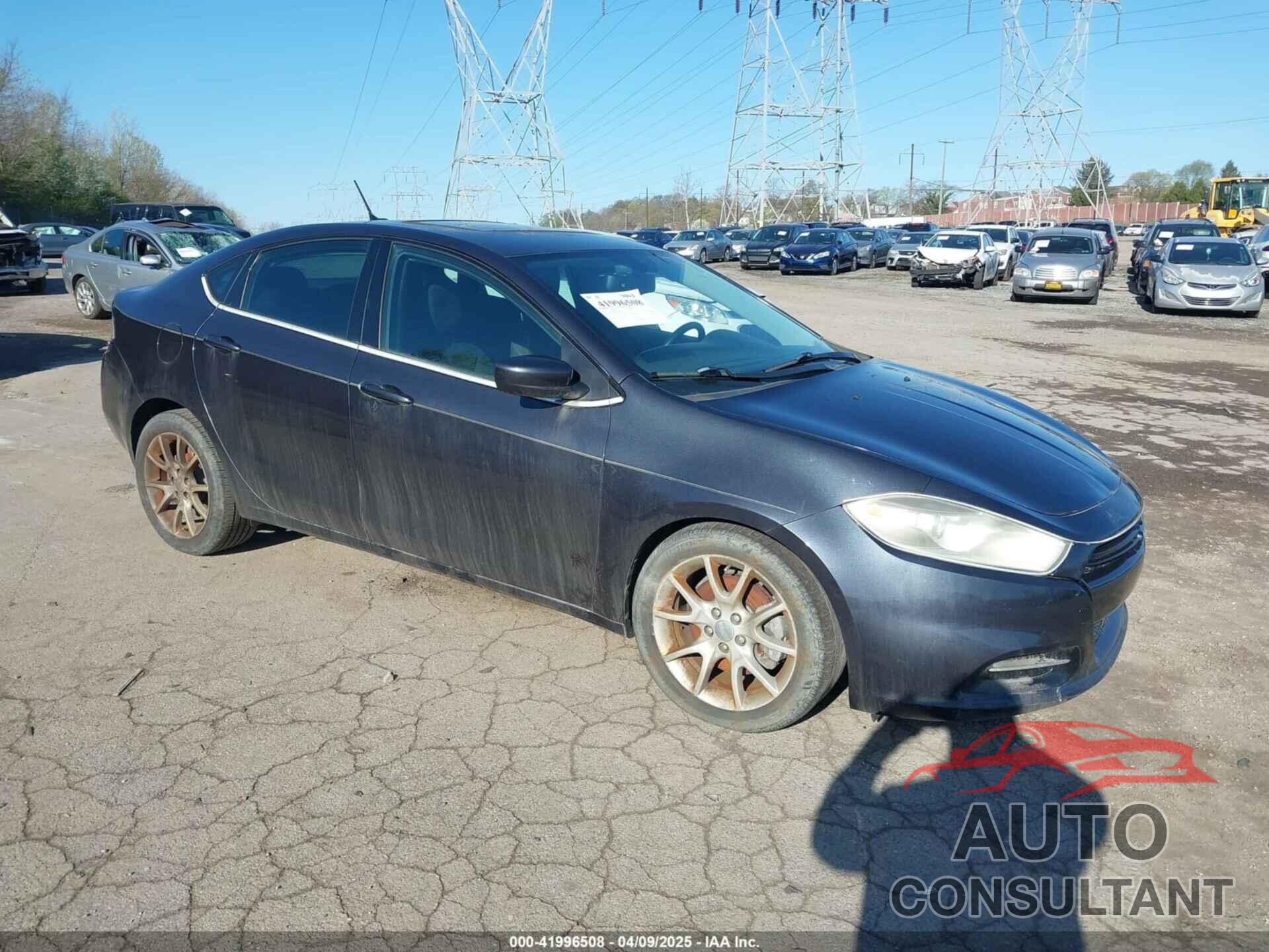 DODGE DART 2013 - 1C3CDFBA6DD156038