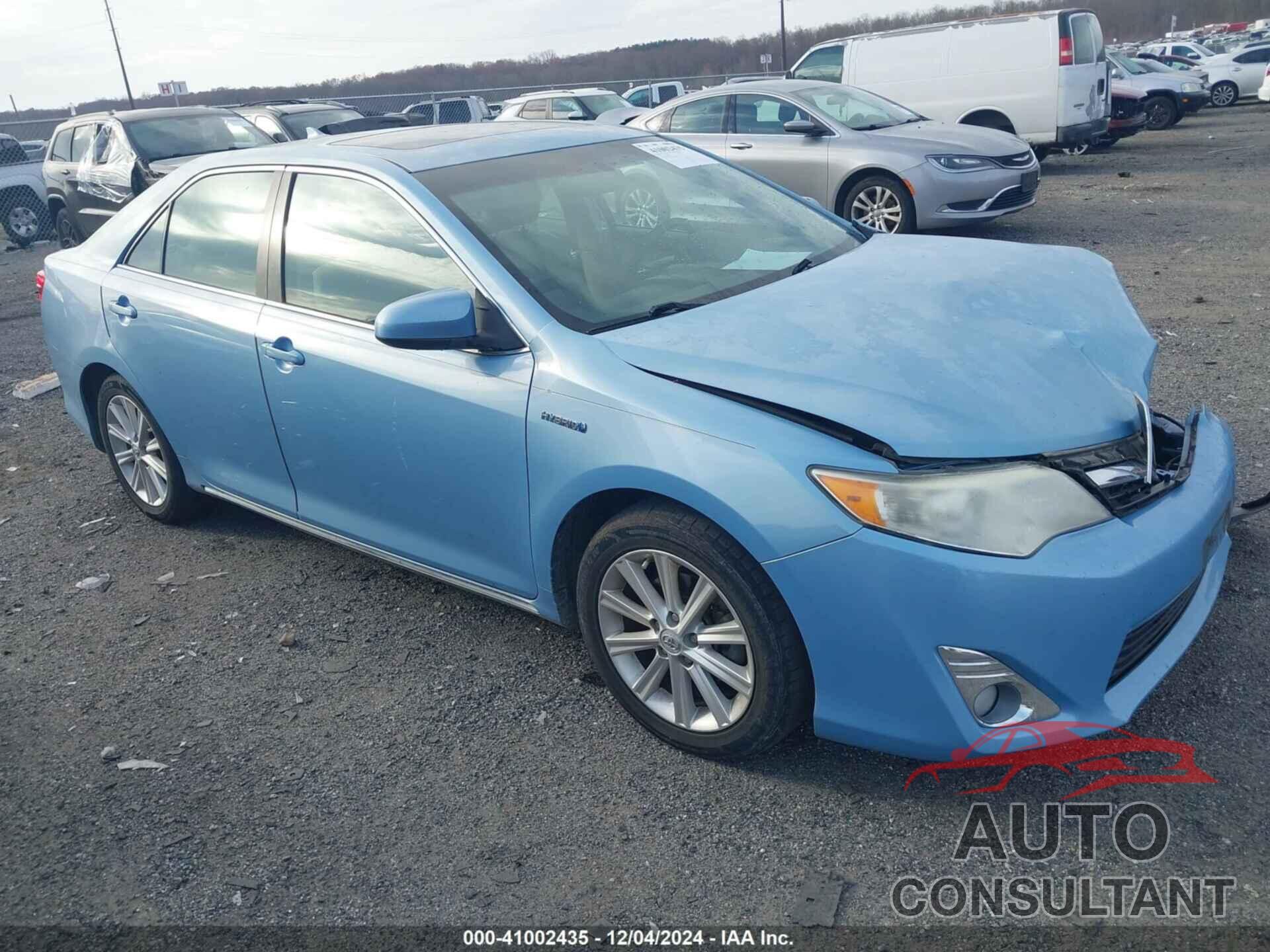 TOYOTA CAMRY HYBRID 2012 - 4T1BD1FK8CU031730