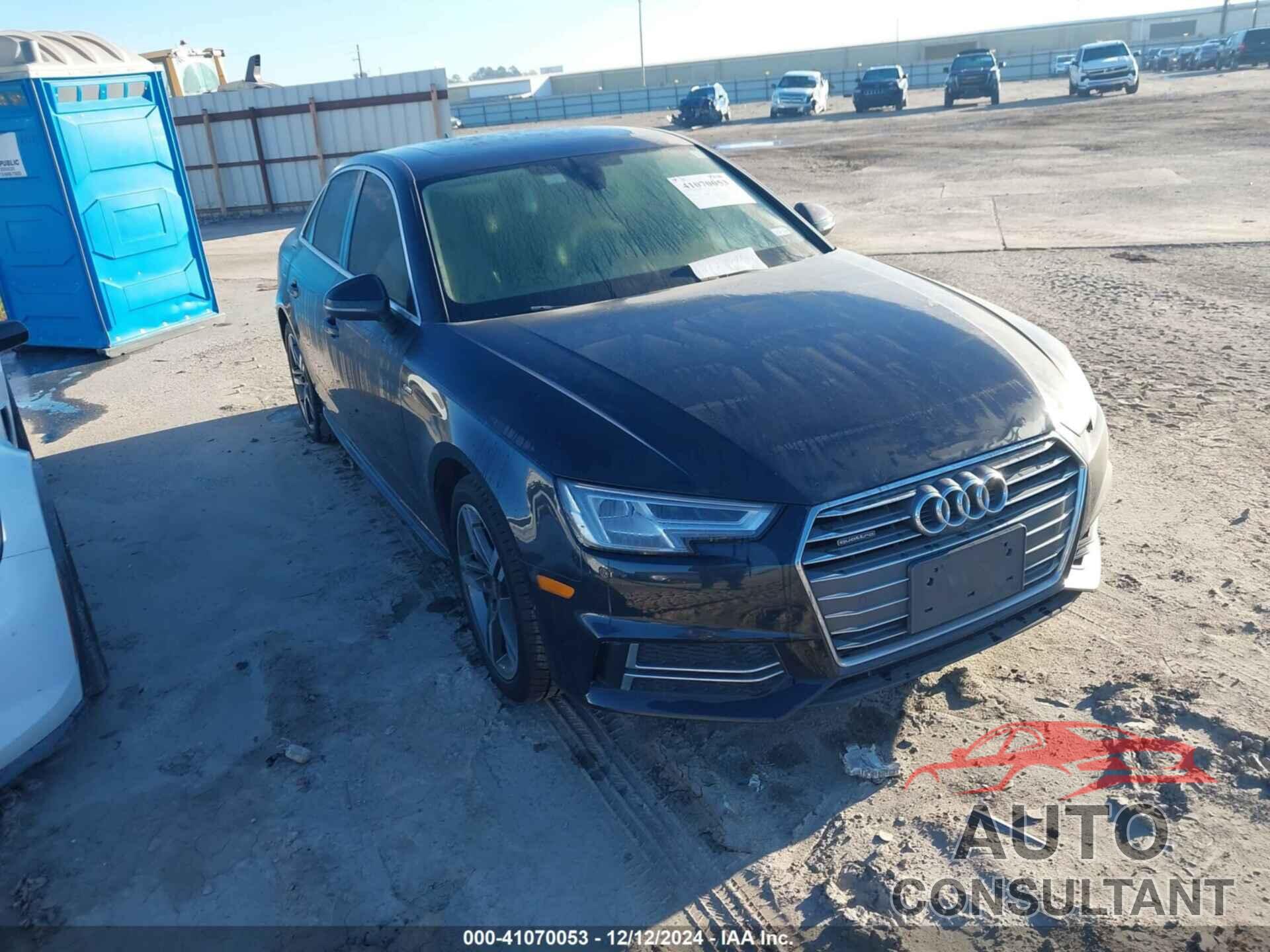 AUDI A4 2017 - WAUFNAF47HN045234