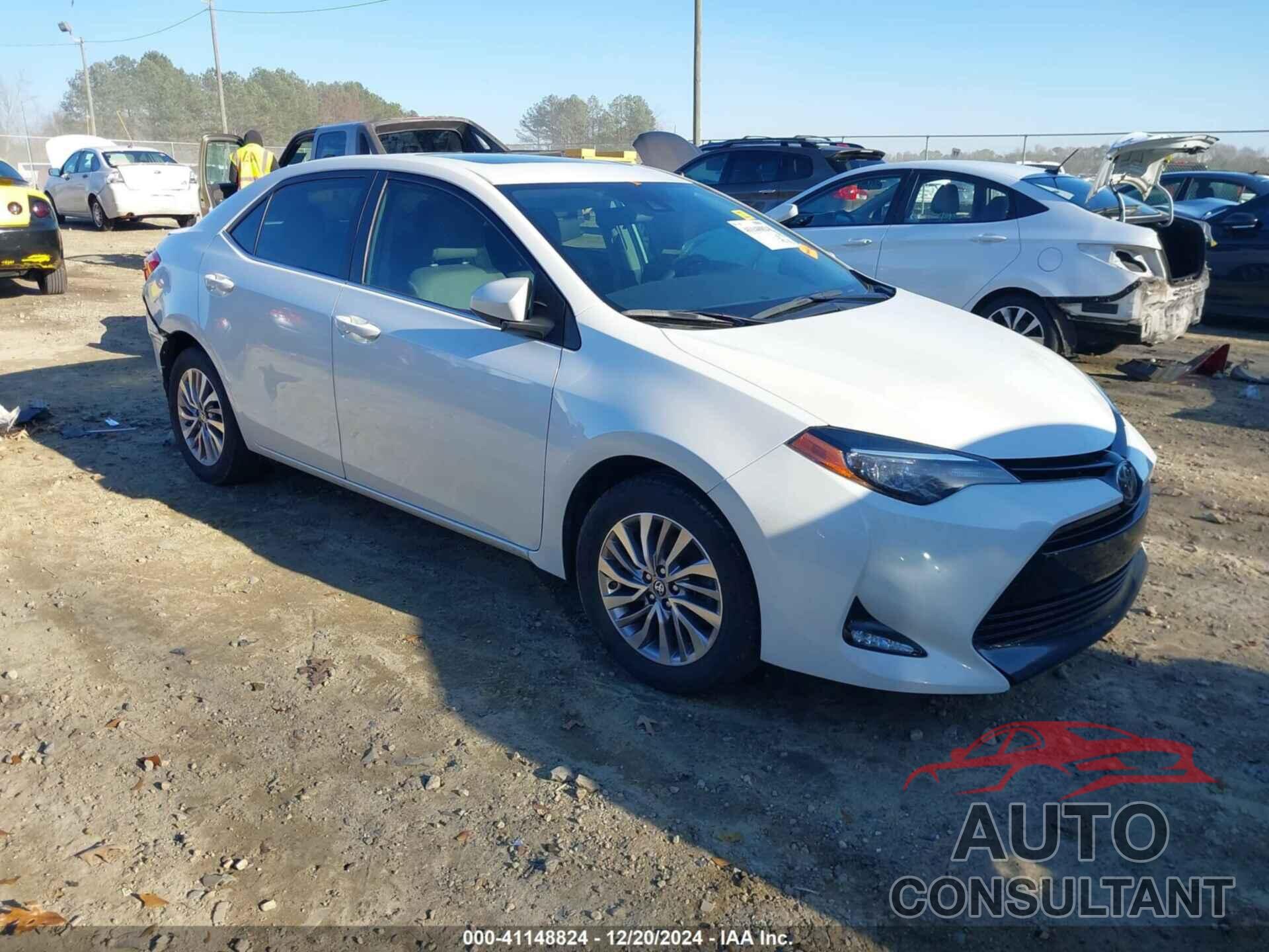 TOYOTA COROLLA 2017 - 5YFBPRHE8HP693152