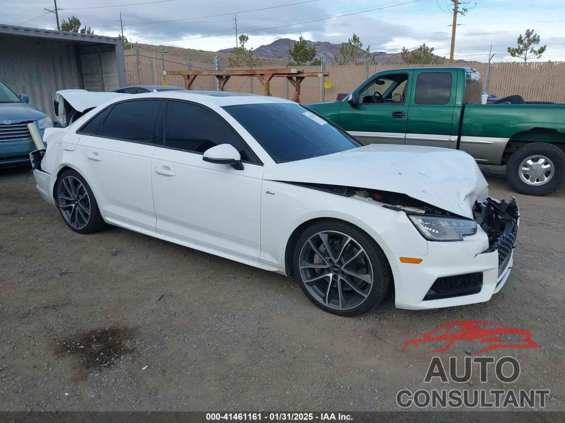 AUDI A4 2018 - WAUDNAF40JA053308