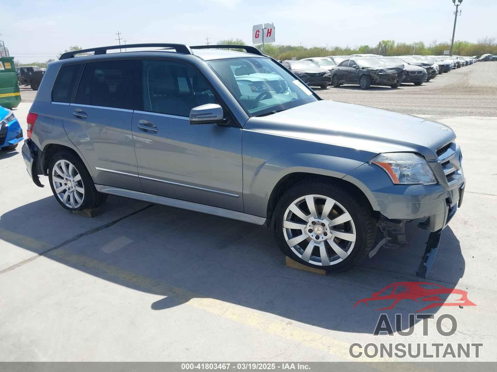 MERCEDES-BENZ GLK 350 2011 - WDCGG5GB5BF598255